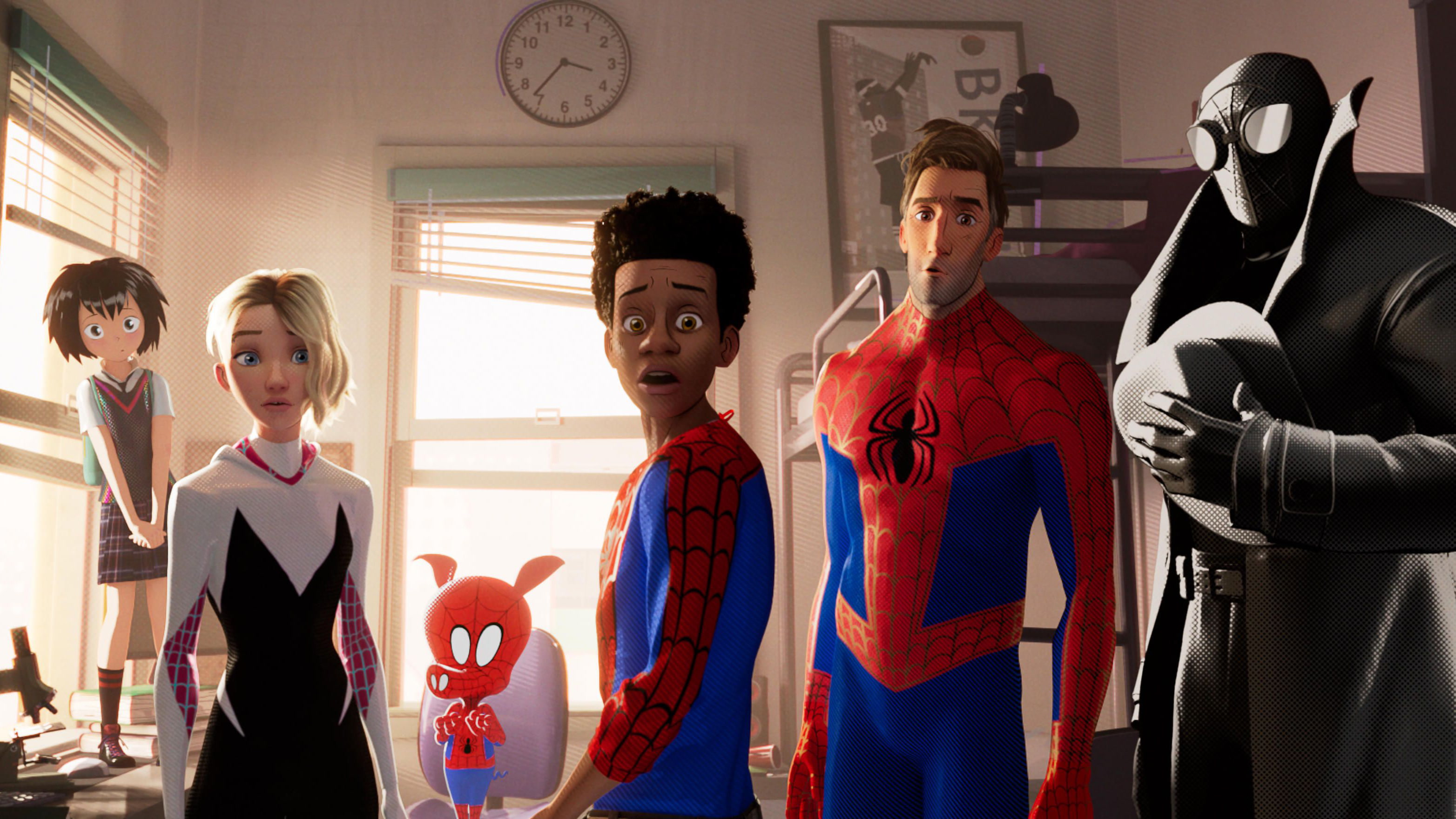 spiderman into the spider verse movies animated 2k