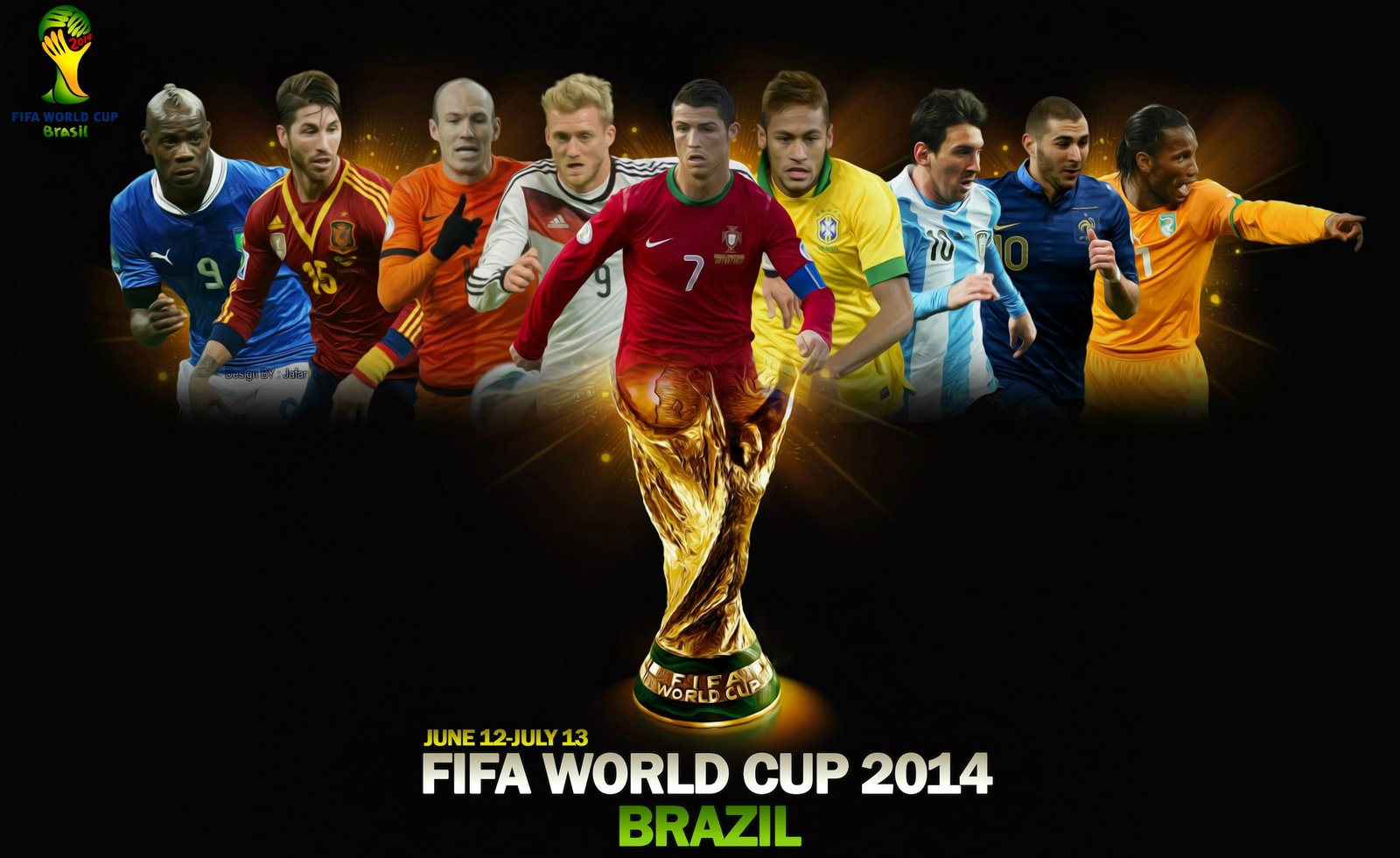 fifa world cup brazil football poster 2k