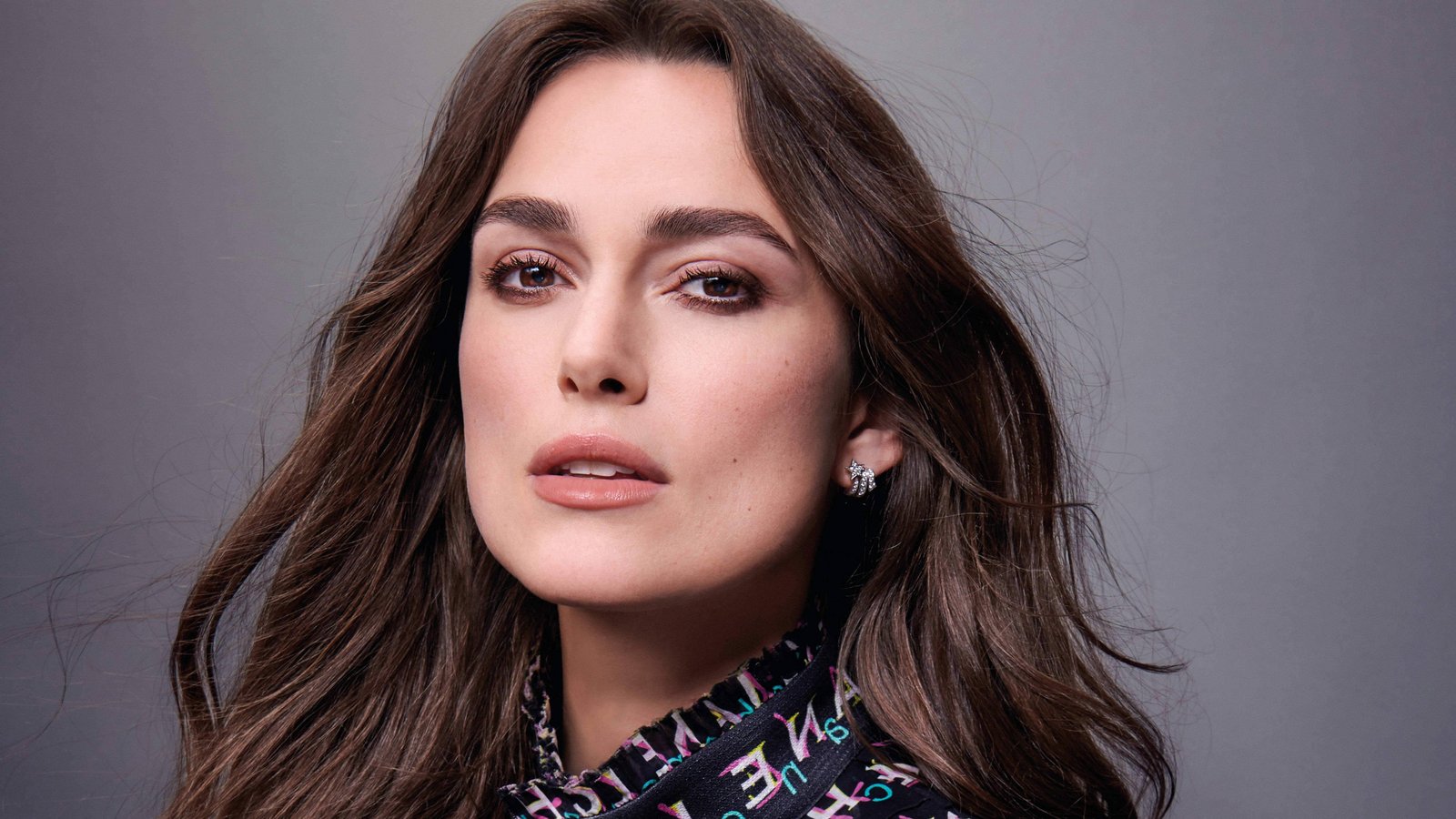 keira knightley brunette actress portrait hollywood 2k 4k
