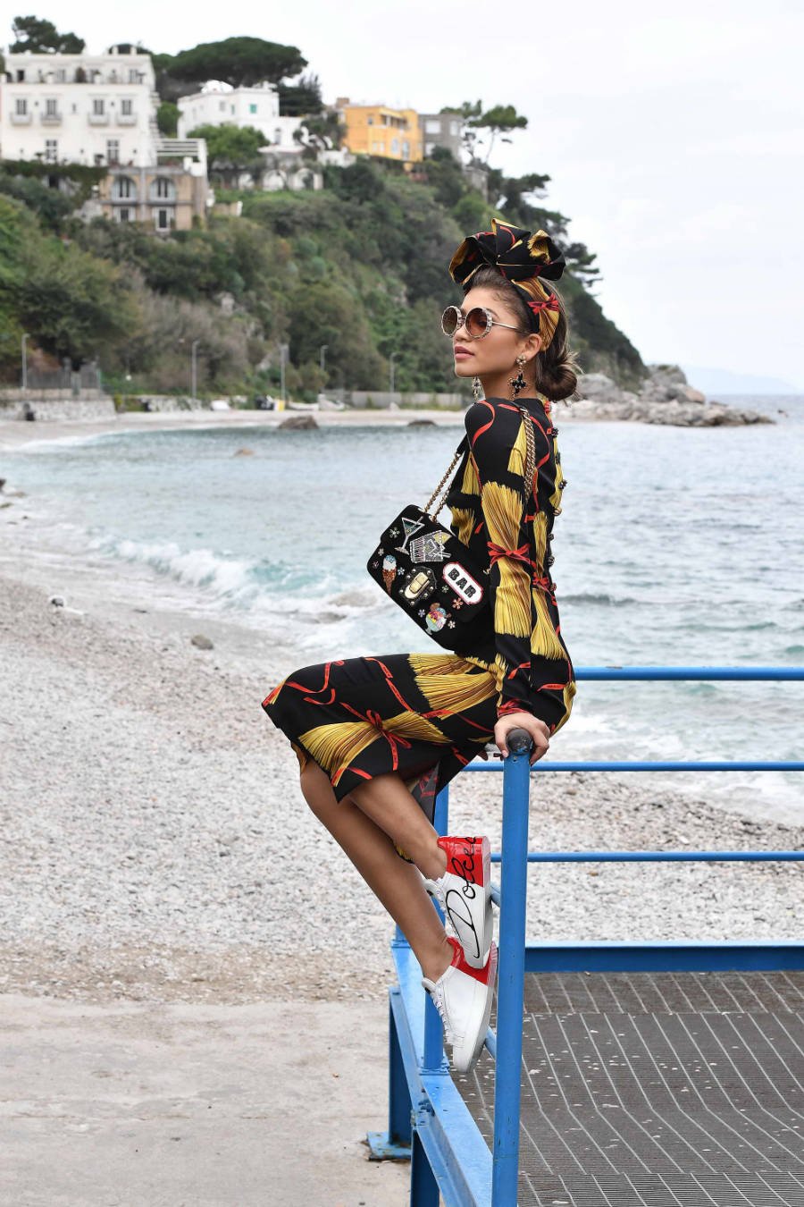 zendaya for dolce gabbana actress hollywood