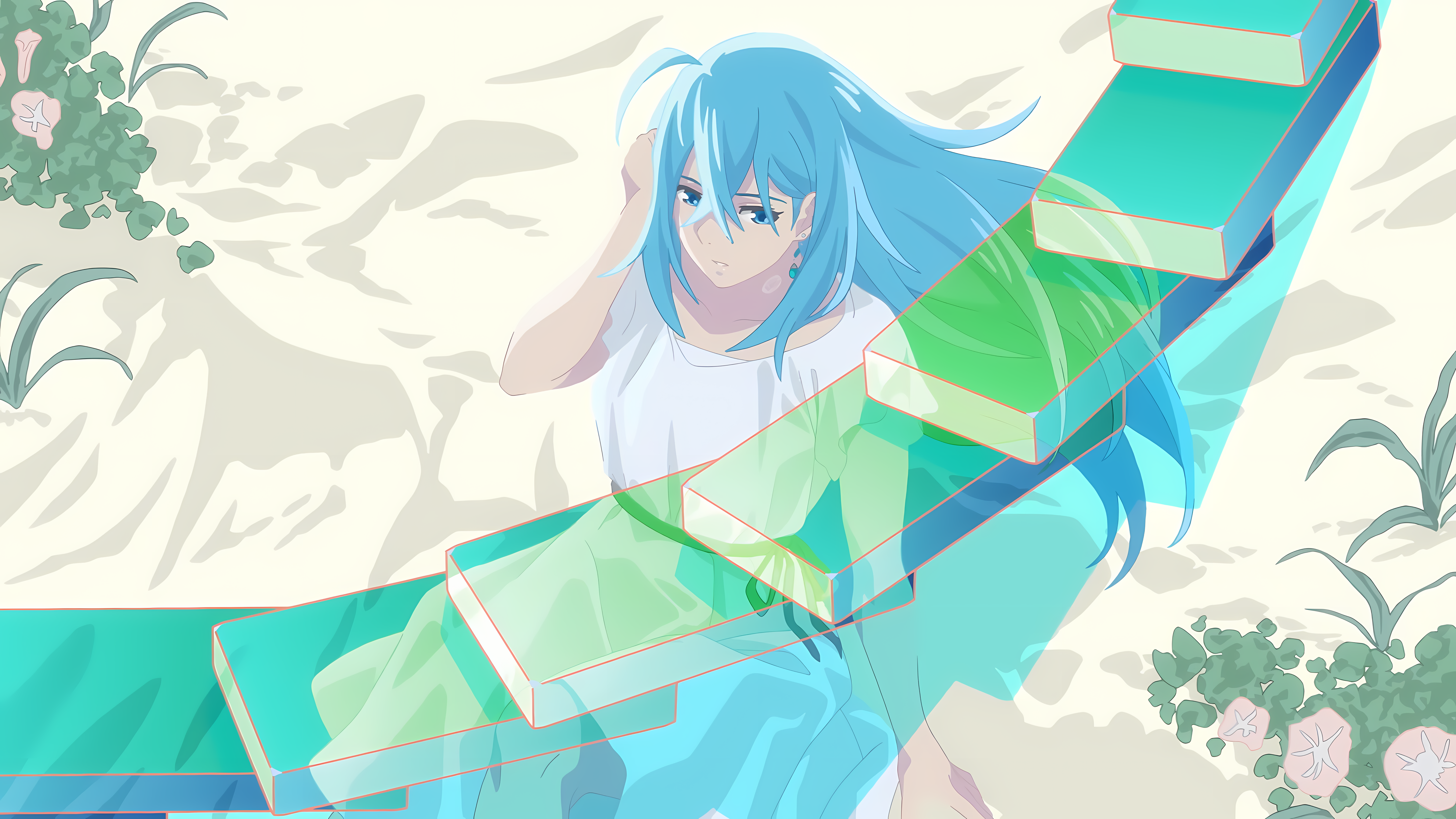 Fluorite Eye's Song Vivi anime 2k 4k 5k