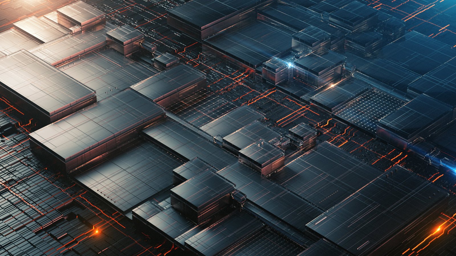 architectural design wallpaper abstract neon glow industry 80