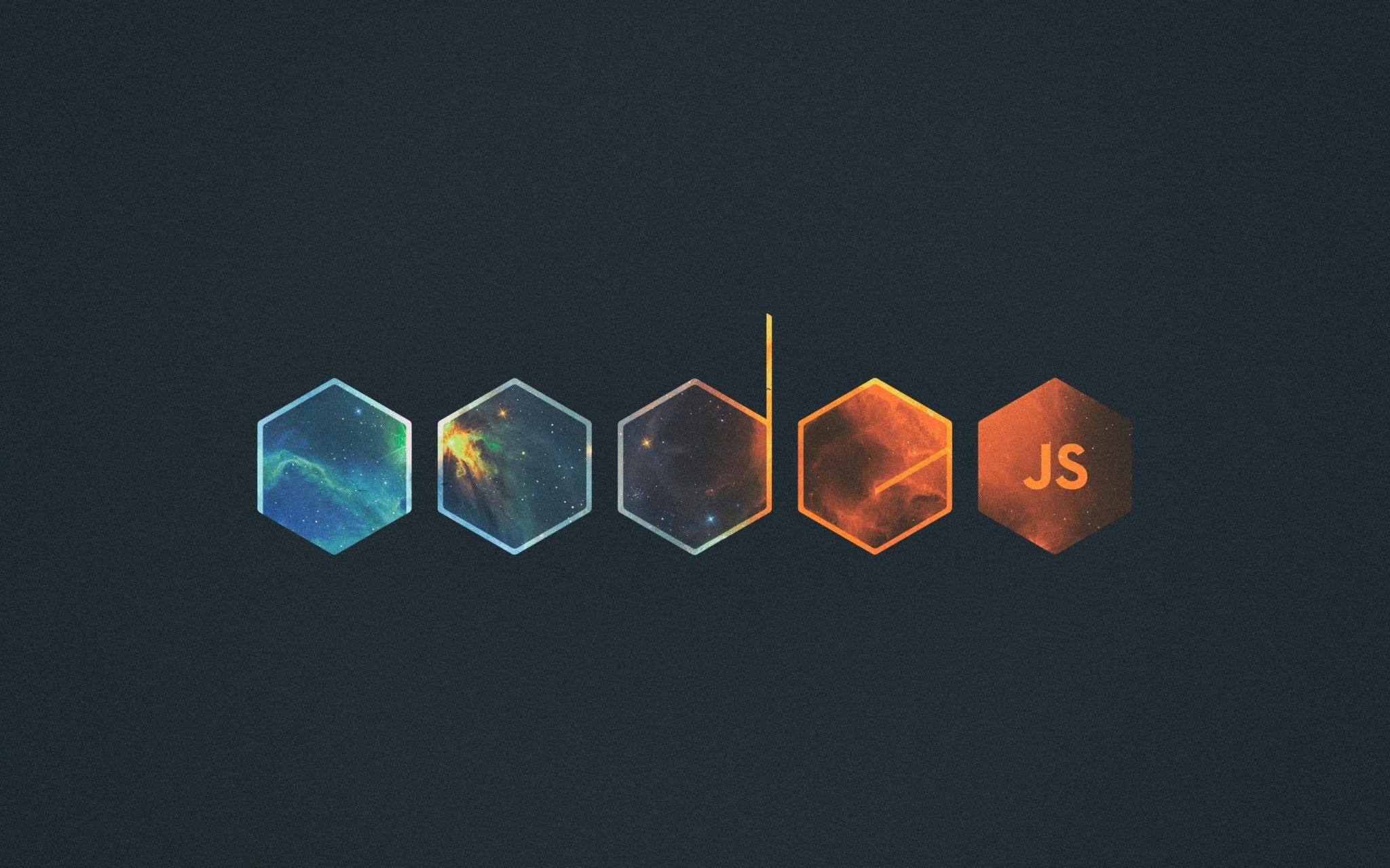 JavaScript node js abstract logo 2k