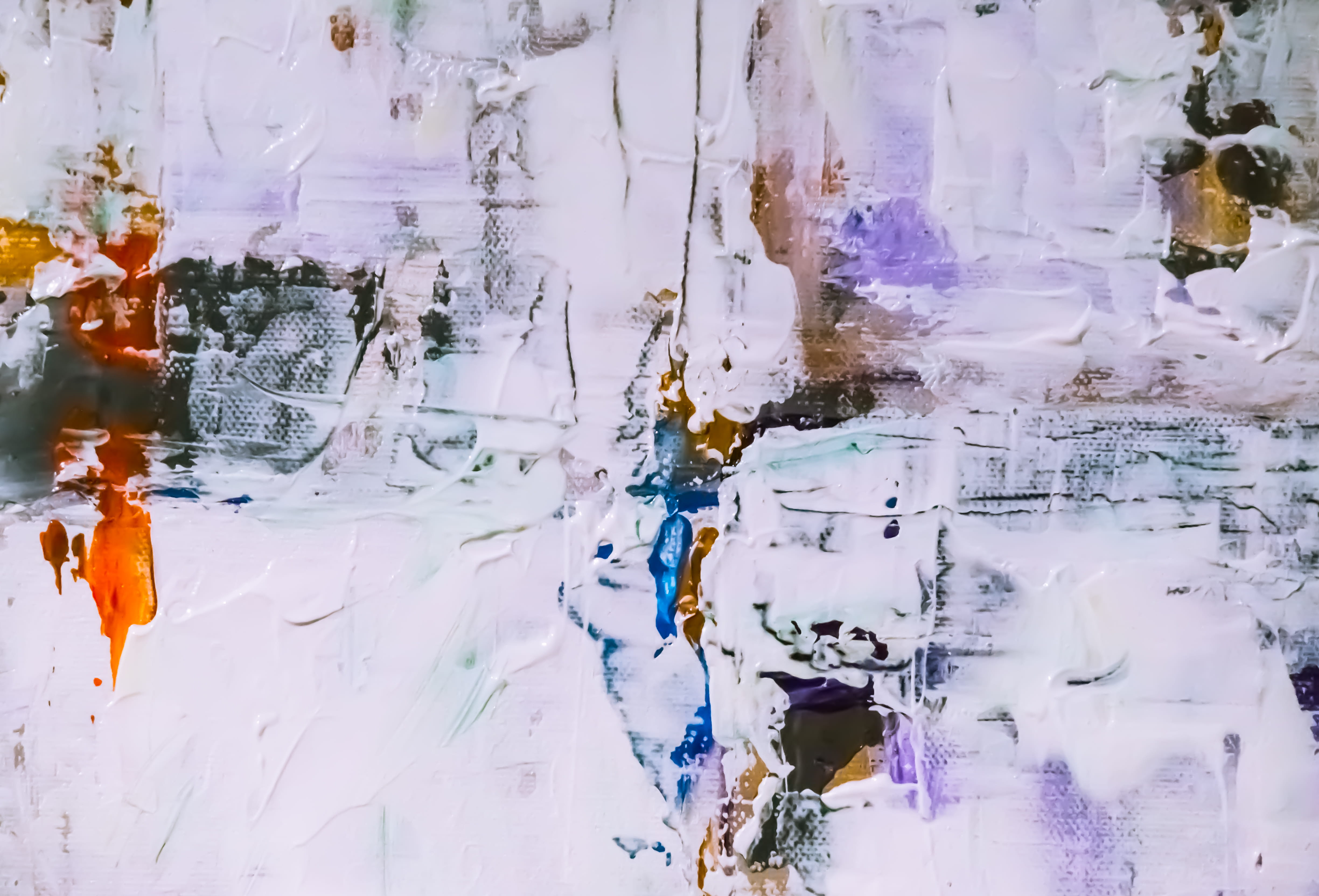 Multicolored Fluid Abstract Painting abstract expressionism 2k 4k