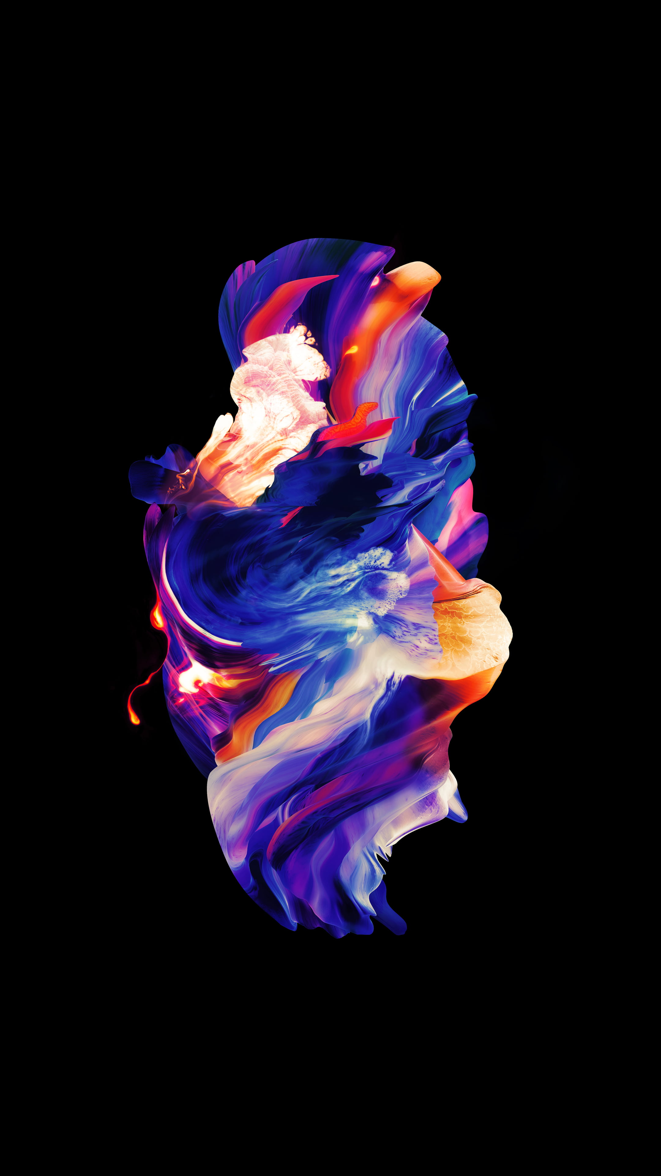 OnePlus digital wallpaper abstract black background studio shot 2k