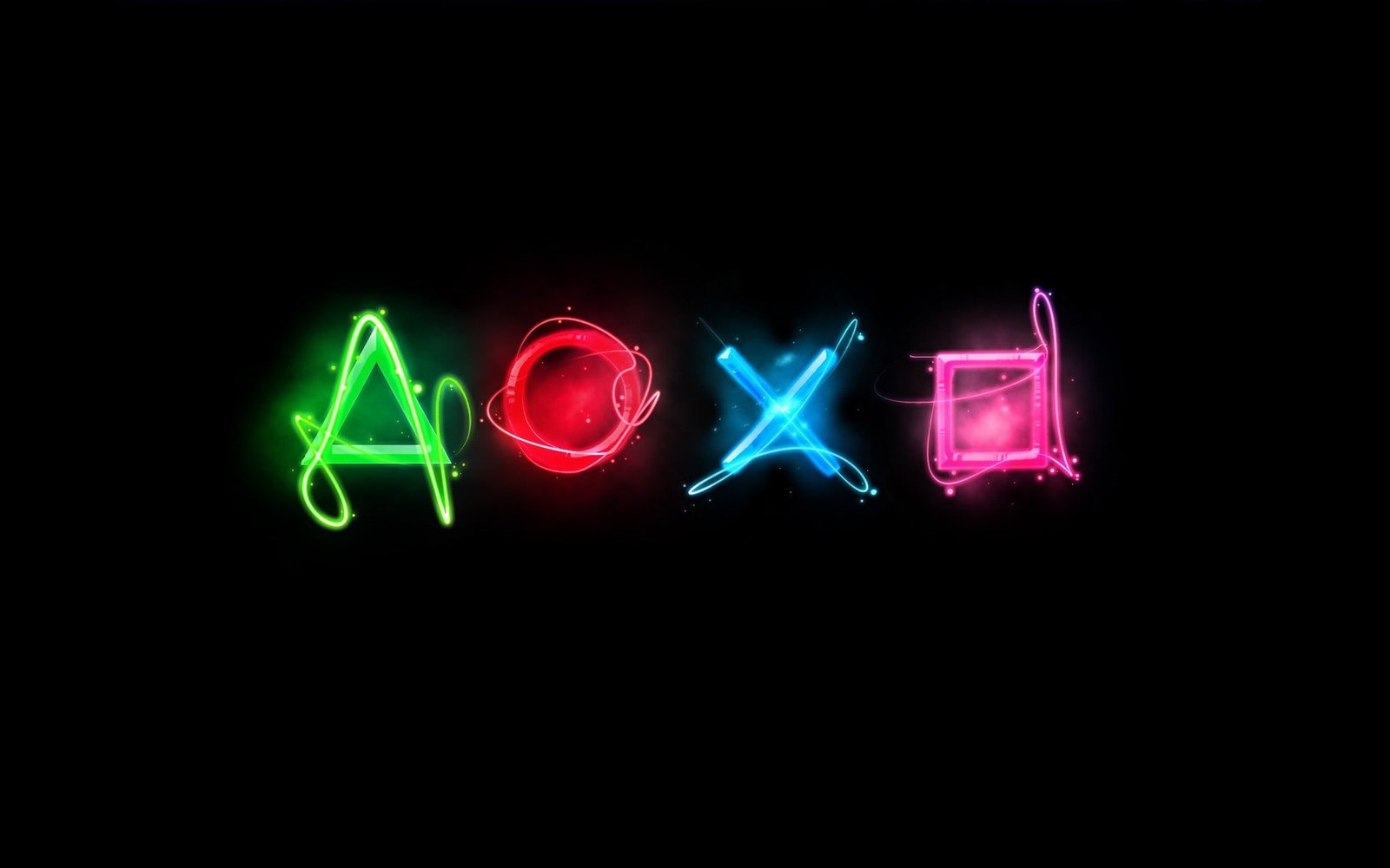 Sony PlayStation wallpaper simple black minimalism background