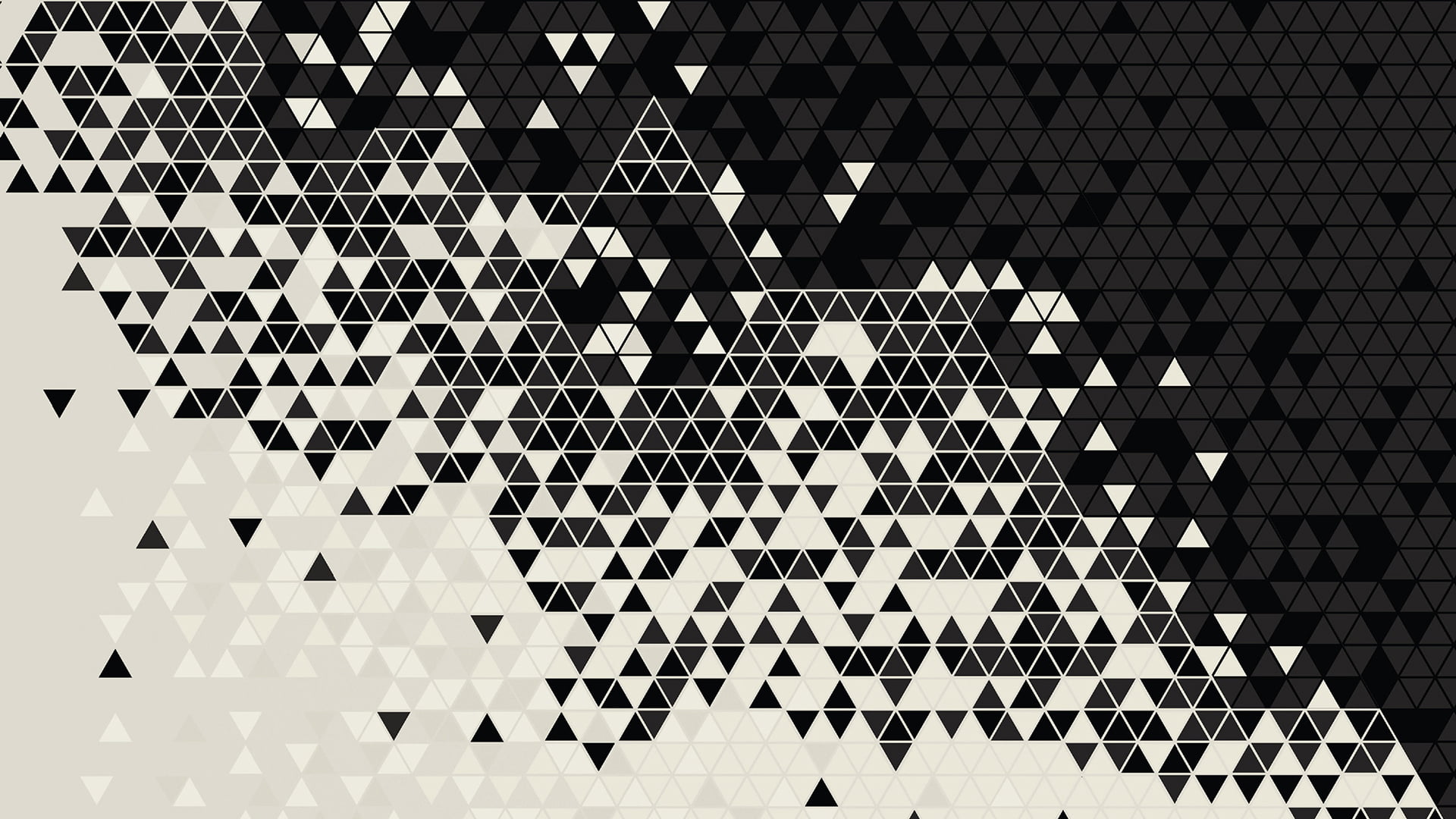 white and black abstract wallpaper pattern digital art triangle 21