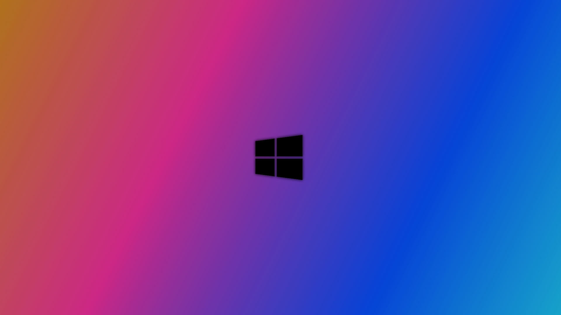 Windows 10 blurred colorful logo abstract