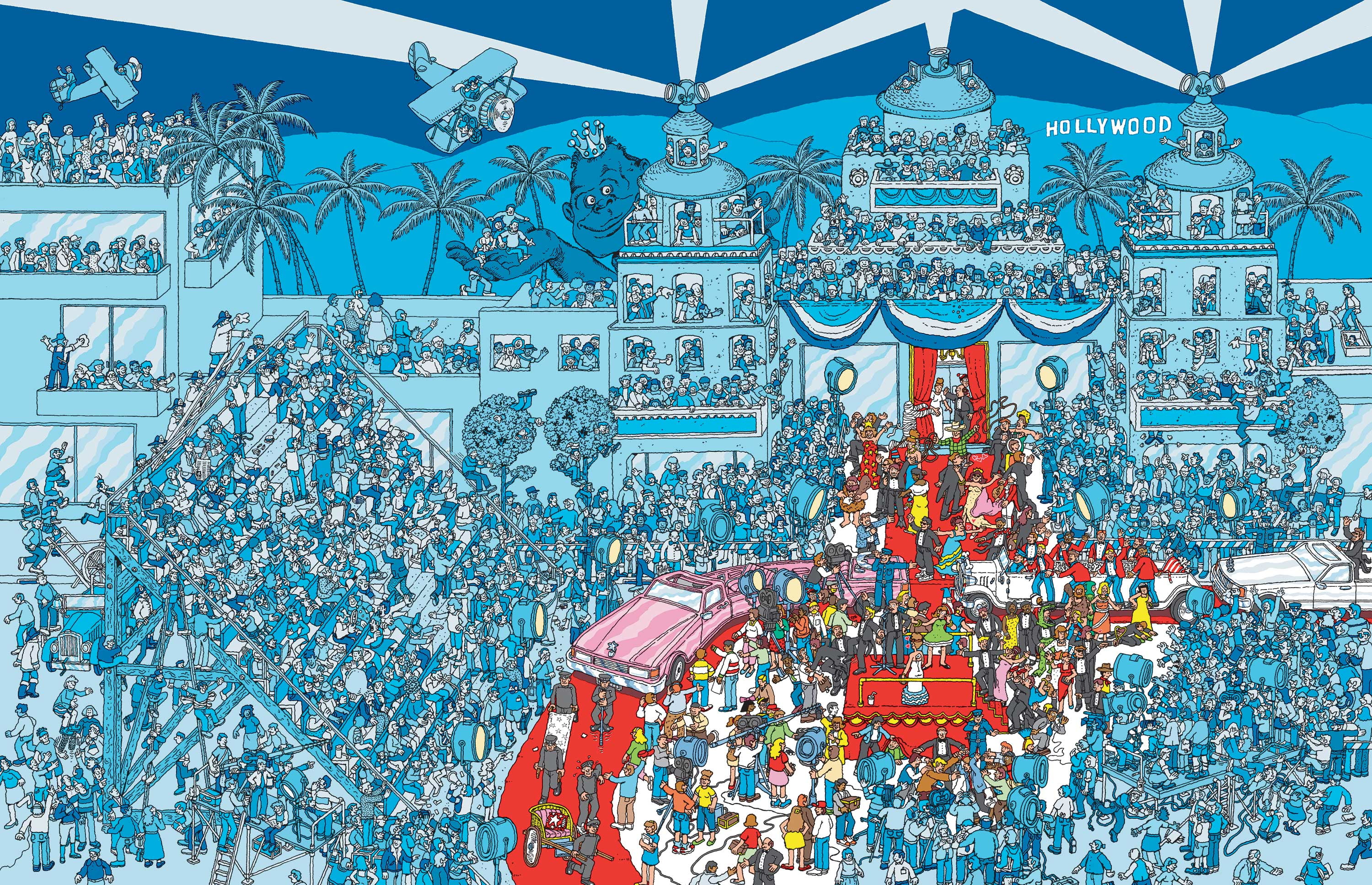 Waldo cartoon Where's Wally decoration architecture built structure 2k