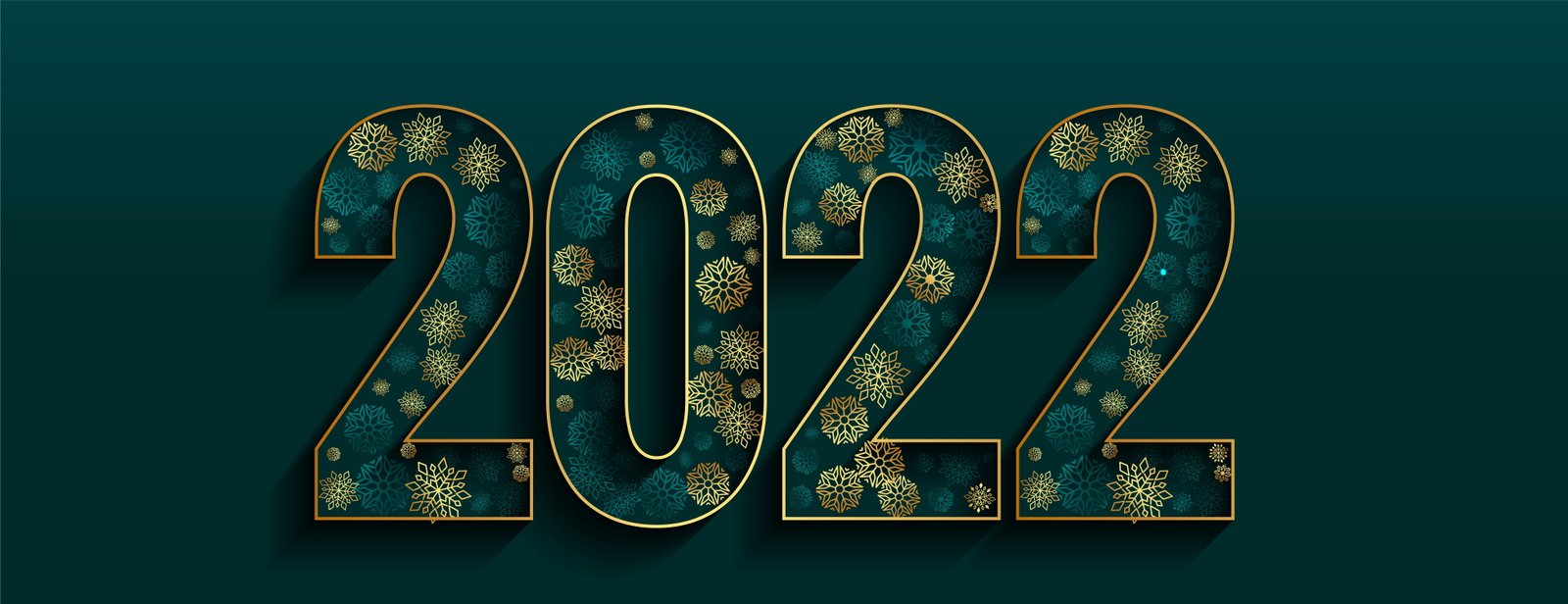 Christmas figures New year green background 2k 4k 5k