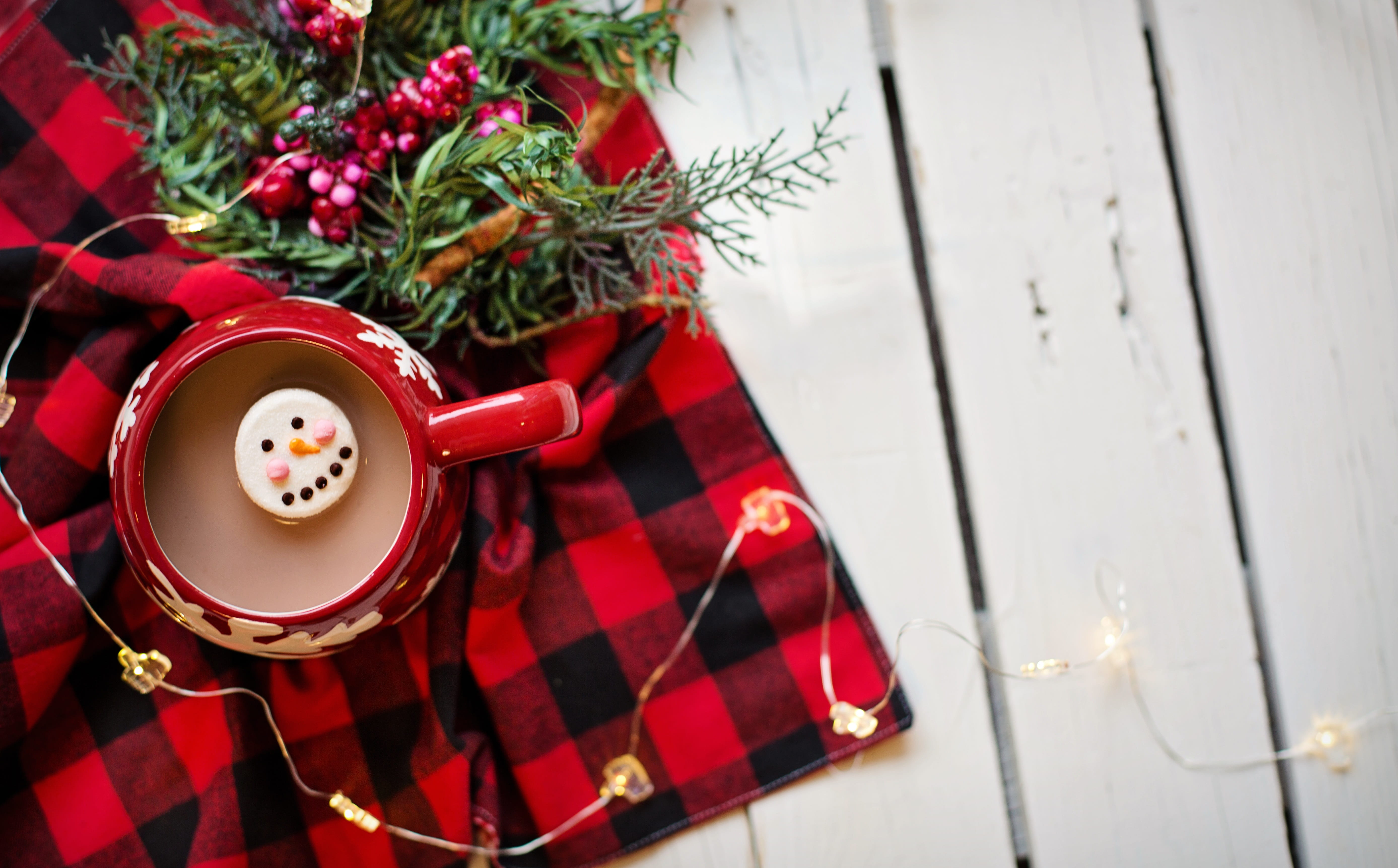 hot chocolate cocoa marshmallow winter cozy cosy christmas 2k 4k 5k