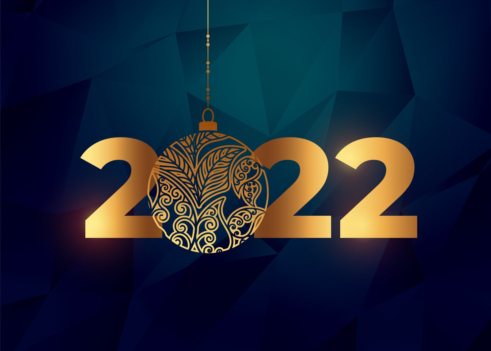 background ball Christmas figures New year 2k 4k 5k