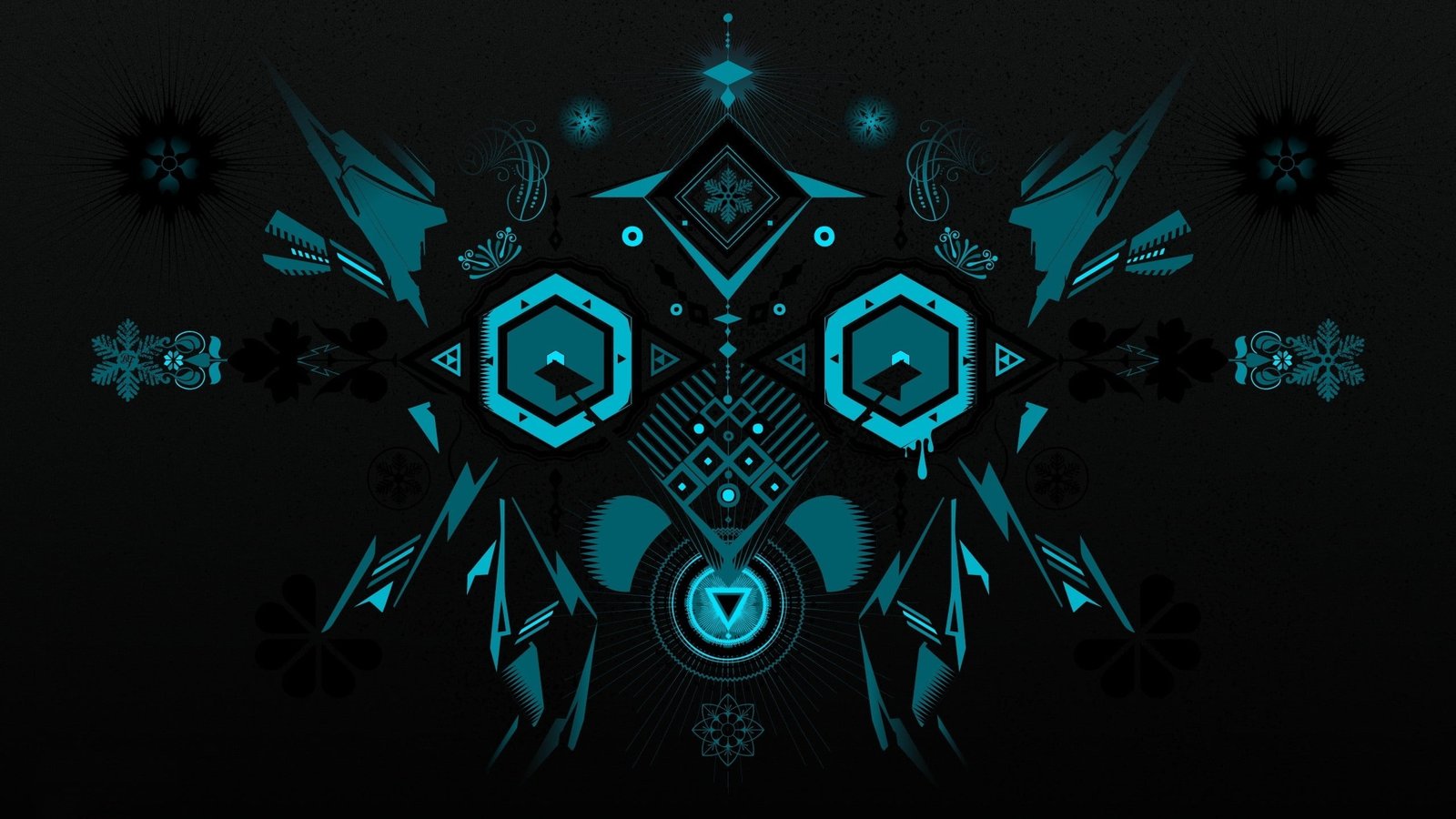 green and black wallpaper digital art background minimalism 2k