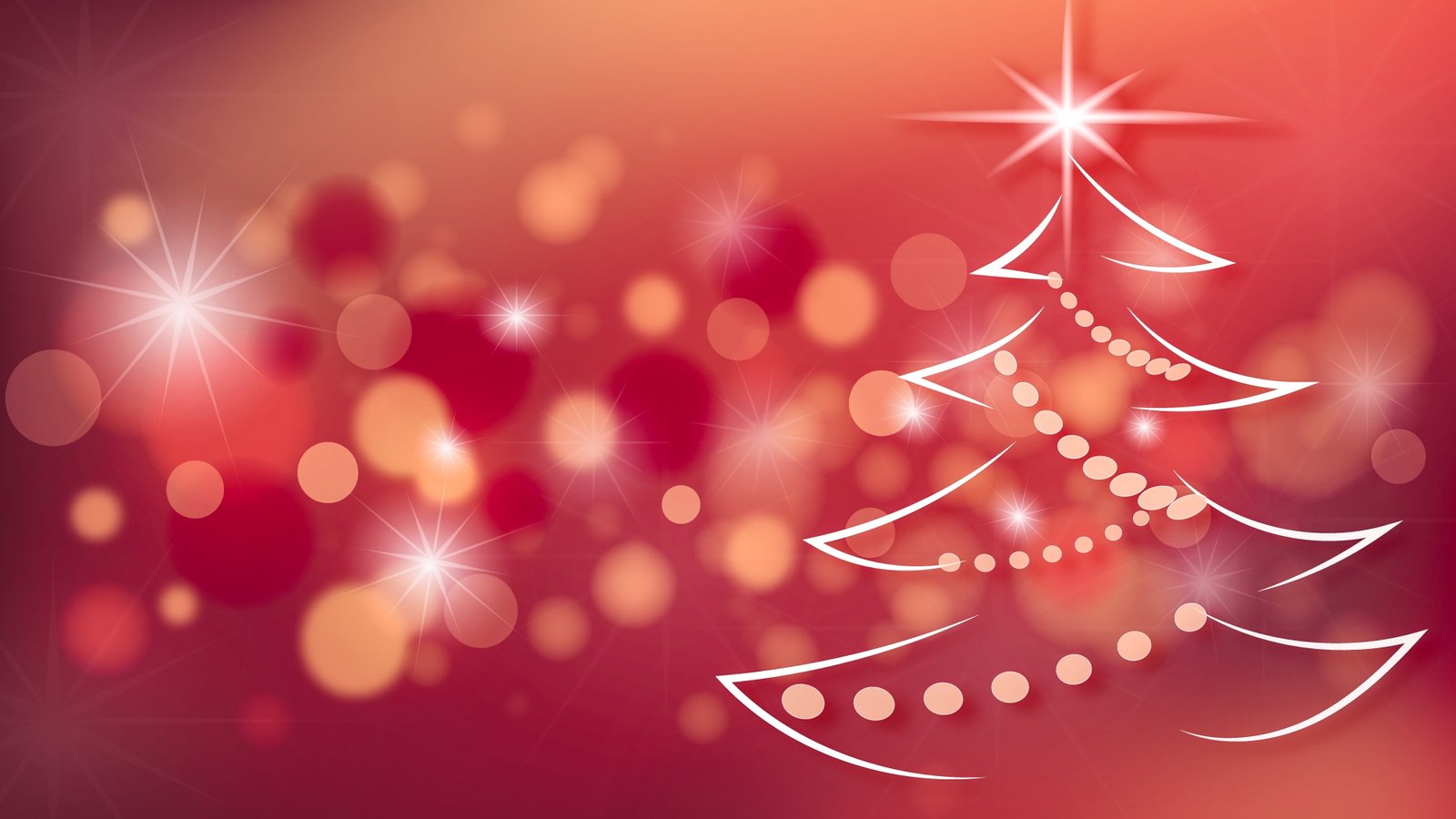 Christmas tree illustration background christmas 2k