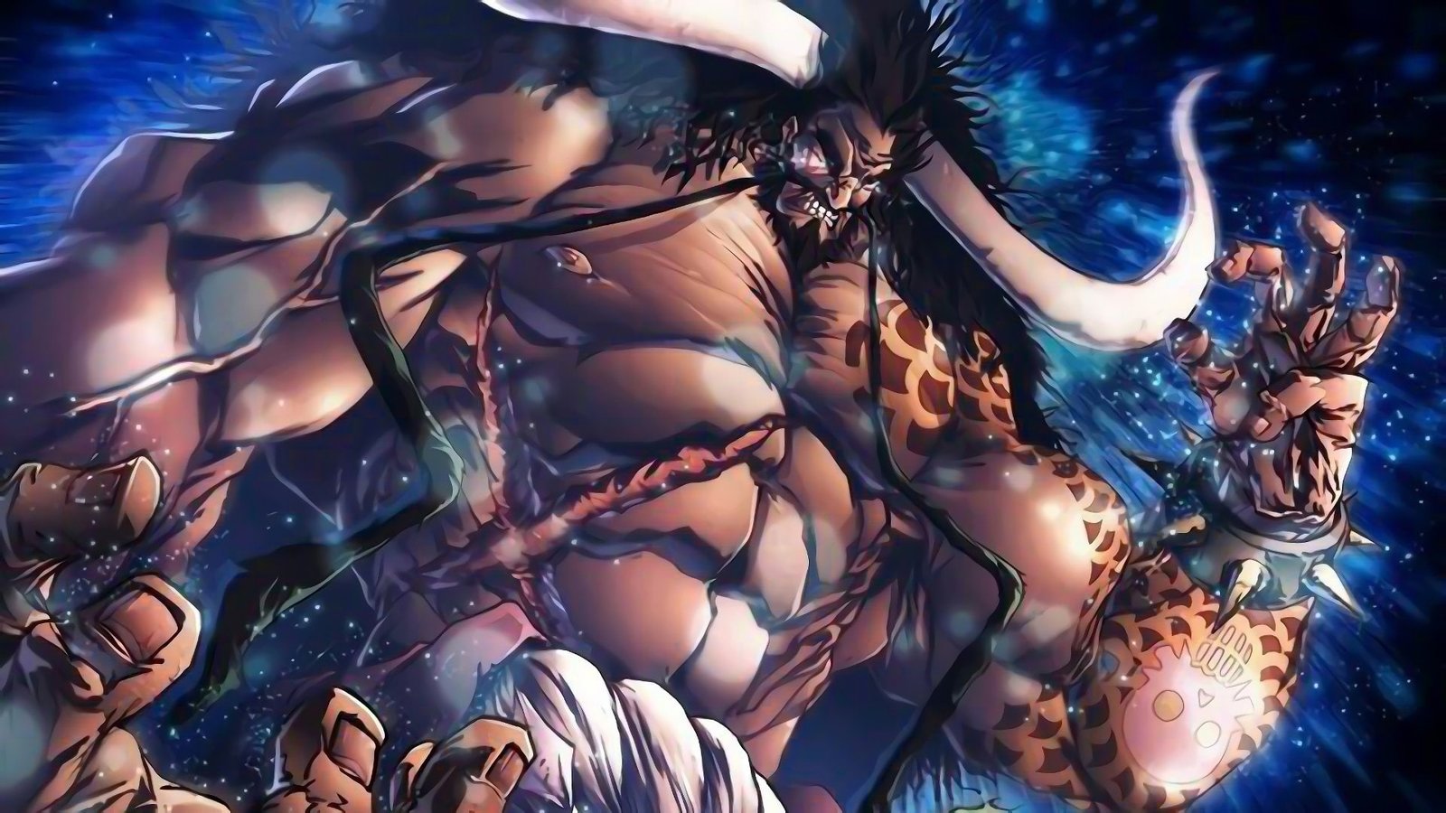 Anime One Piece Kaido illuminated night lighting equipment