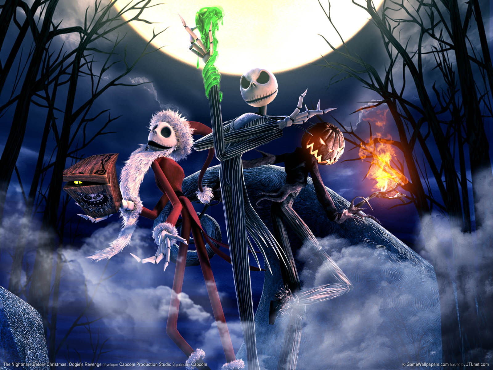 The Nightmare Before Christmas video games Jack Skellington