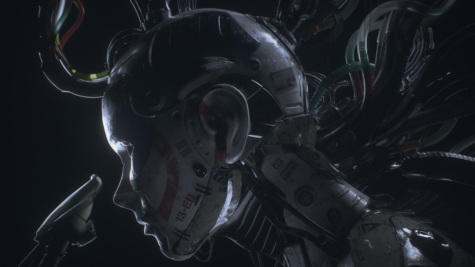 px artwork cyborg digital art Futuristic Machine robot science fiction People Actresses HD Art