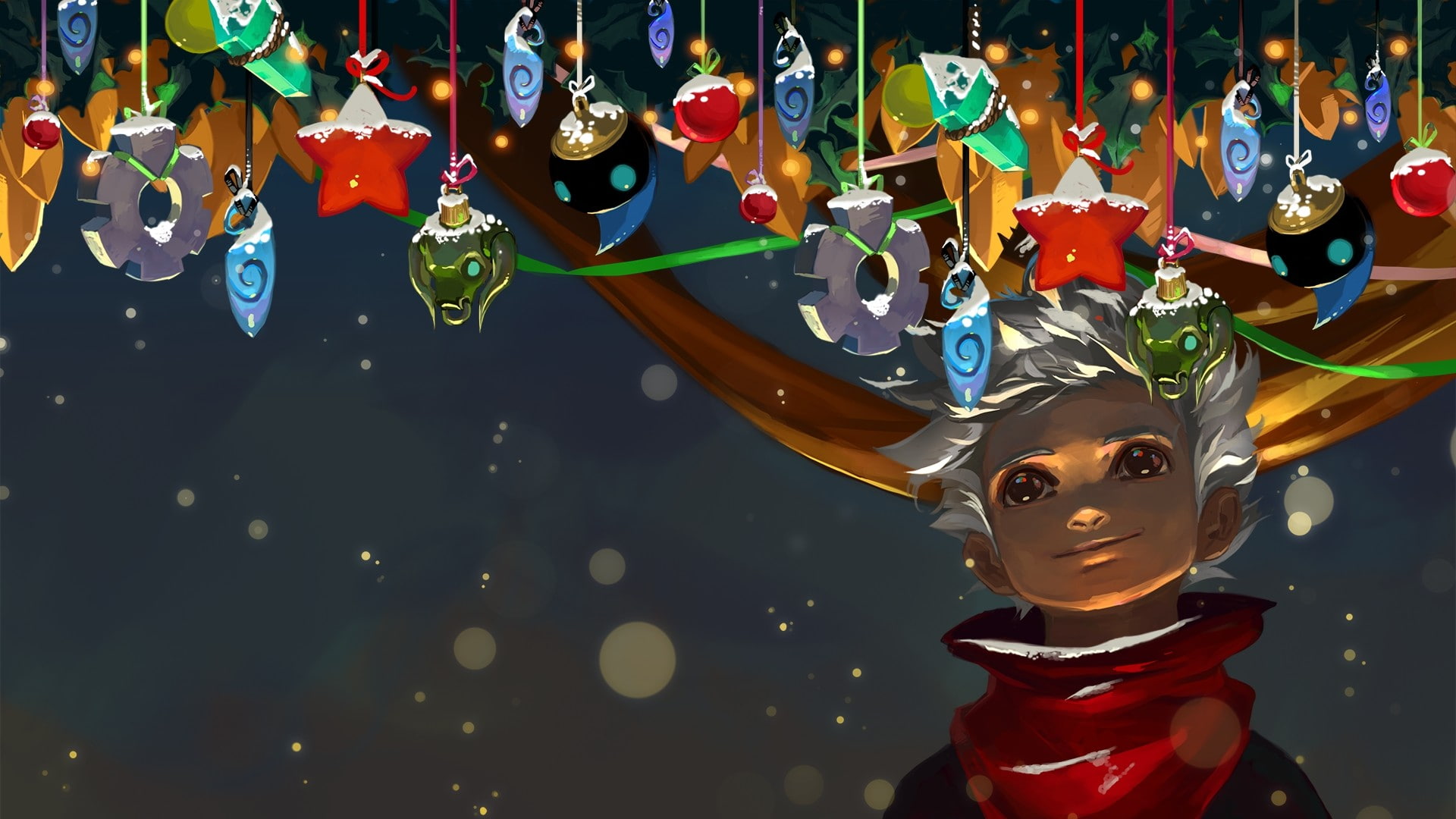 Bastion Christmas Supergiant Games representation human