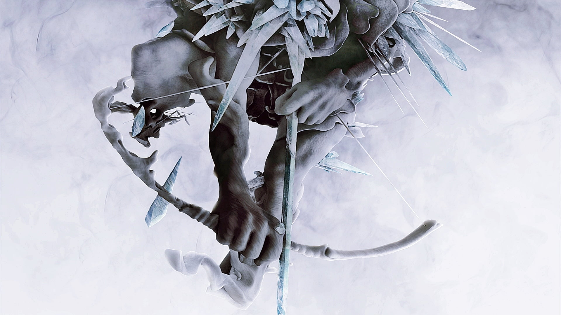 man holding arrow wallpaper rock Linkin Park The Hunting Party