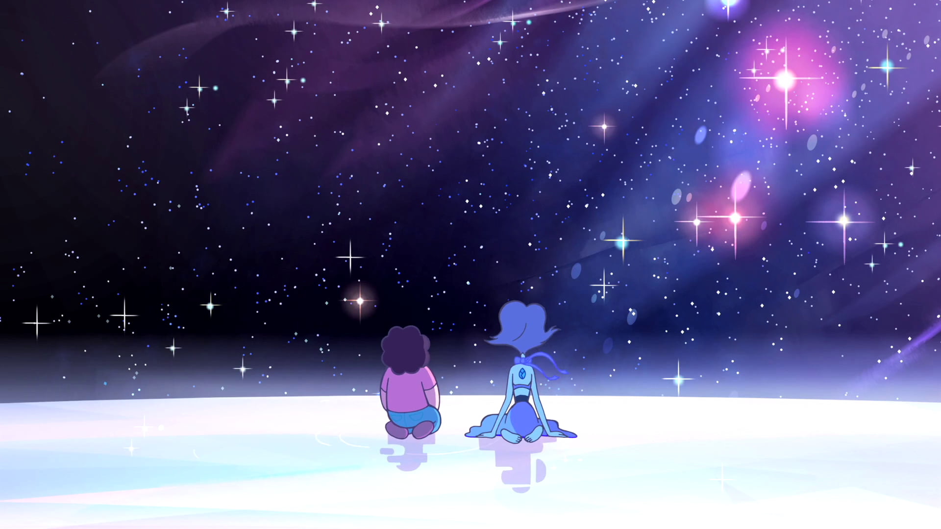 Steven Universe cartoon cold temperature snow winter night