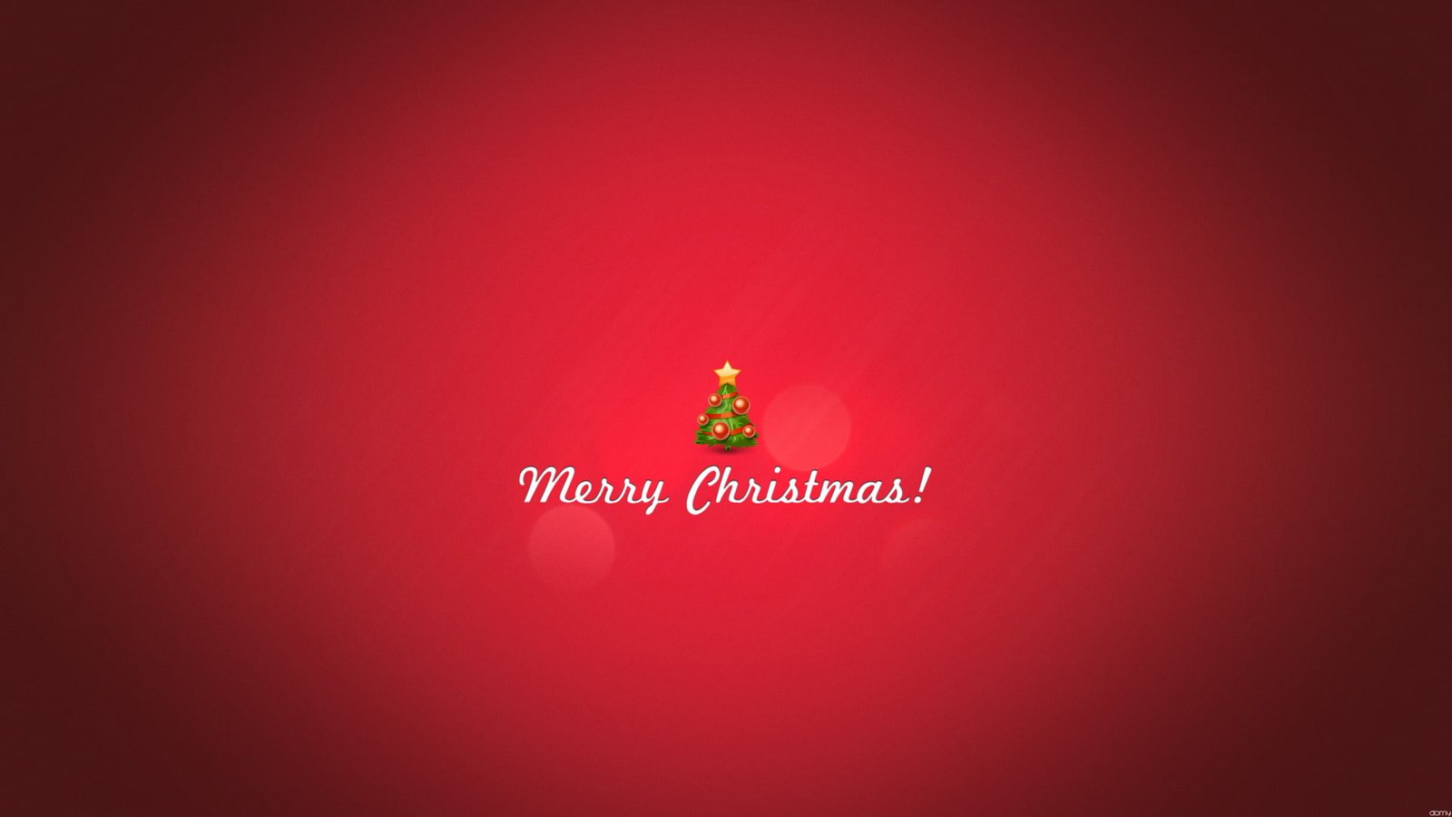 Merry Christmas Minimal christmas holidays red tree greeting