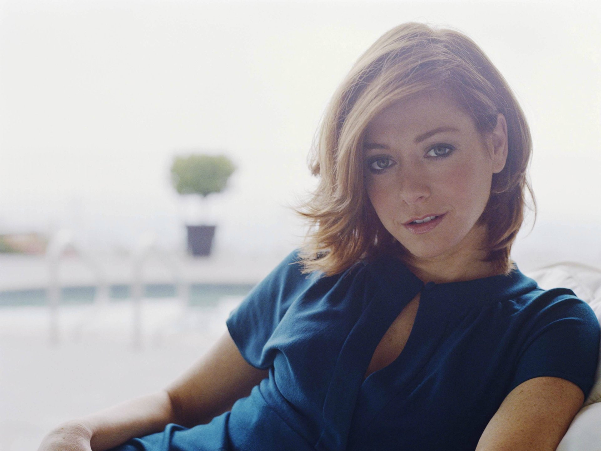 Actresses Alyson Hannigan