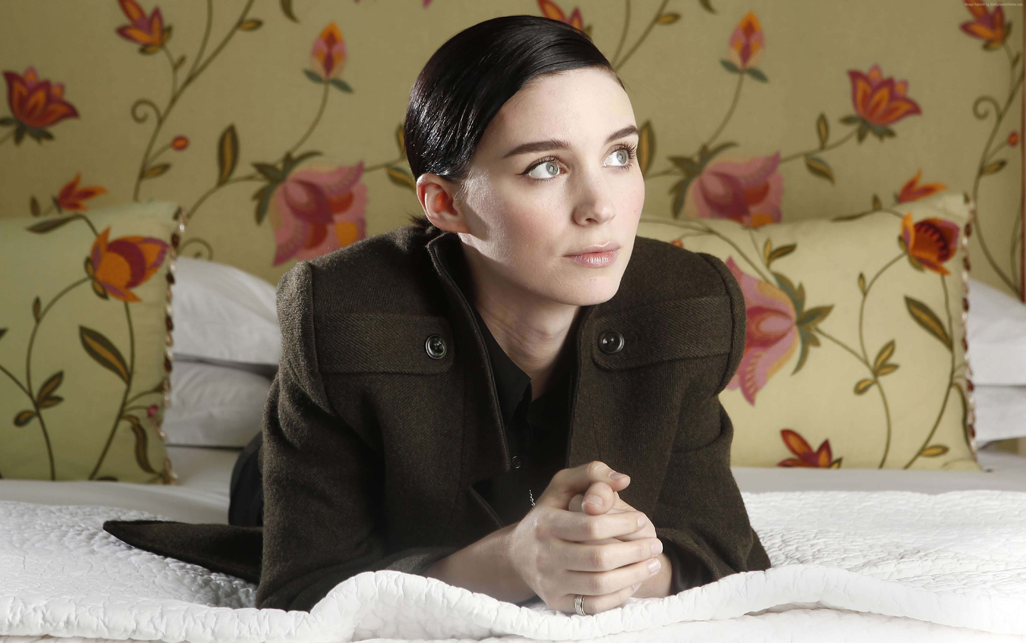 actress Most popular celebs Rooney Mara young adult indoors 2k