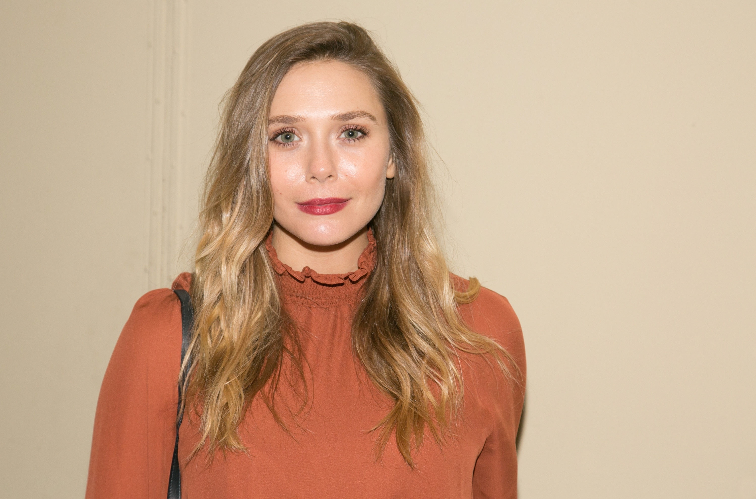 Actresses Elizabeth Olsen American Blonde Lipstick 64 2k
