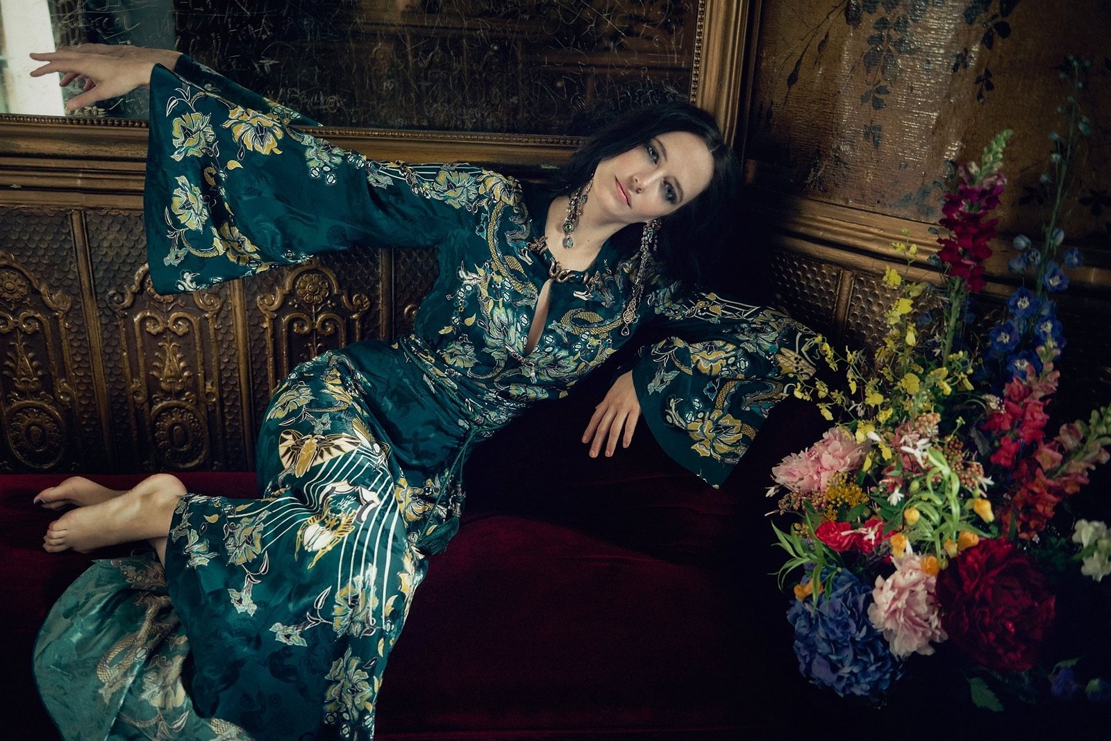 Actresses Eva Green Brunette