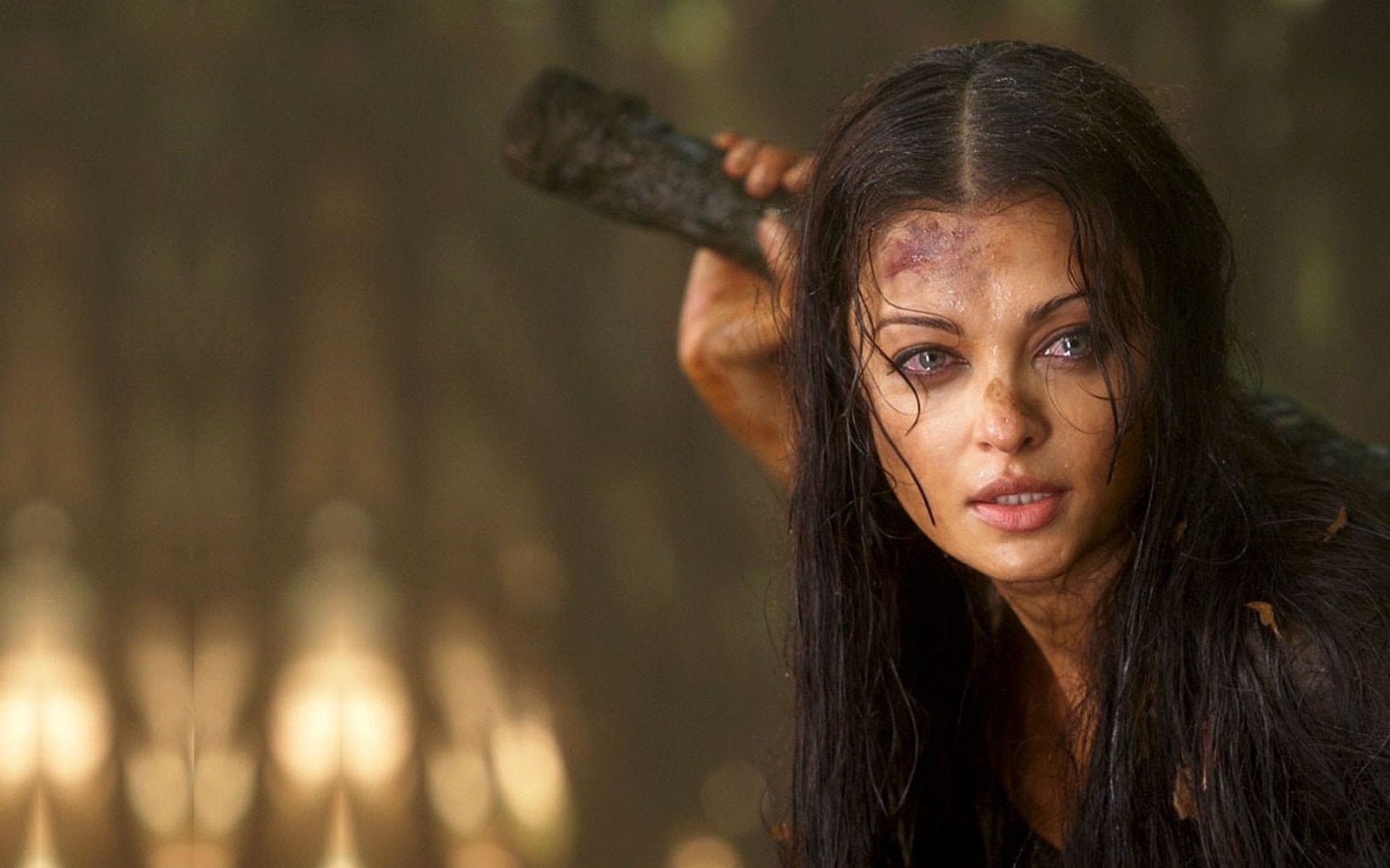Actresses Aishwarya Rai portrait women one person emotion