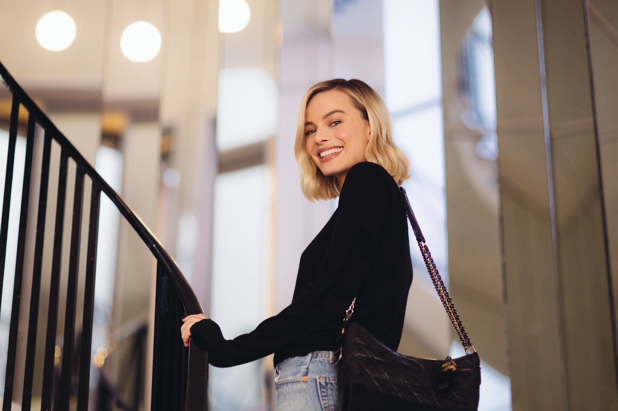 Actresses Margot Robbie Australian Blonde Smile 93 2k