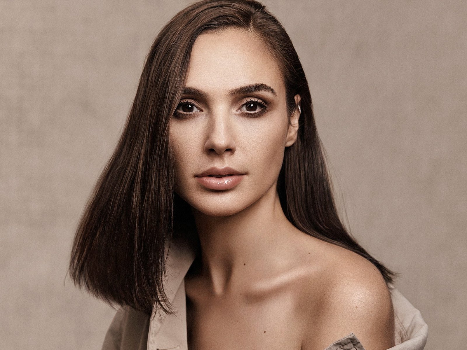 Actresses Gal Gadot Brown Eyes Brunette Face Israeli 18
