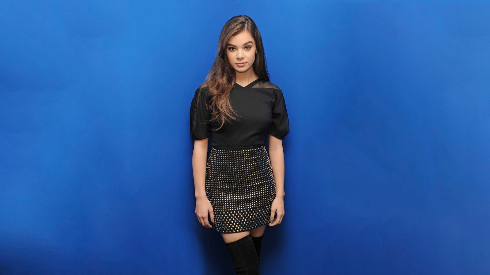 Actresses Hailee Steinfeld Brown Eyes Brunette Singer