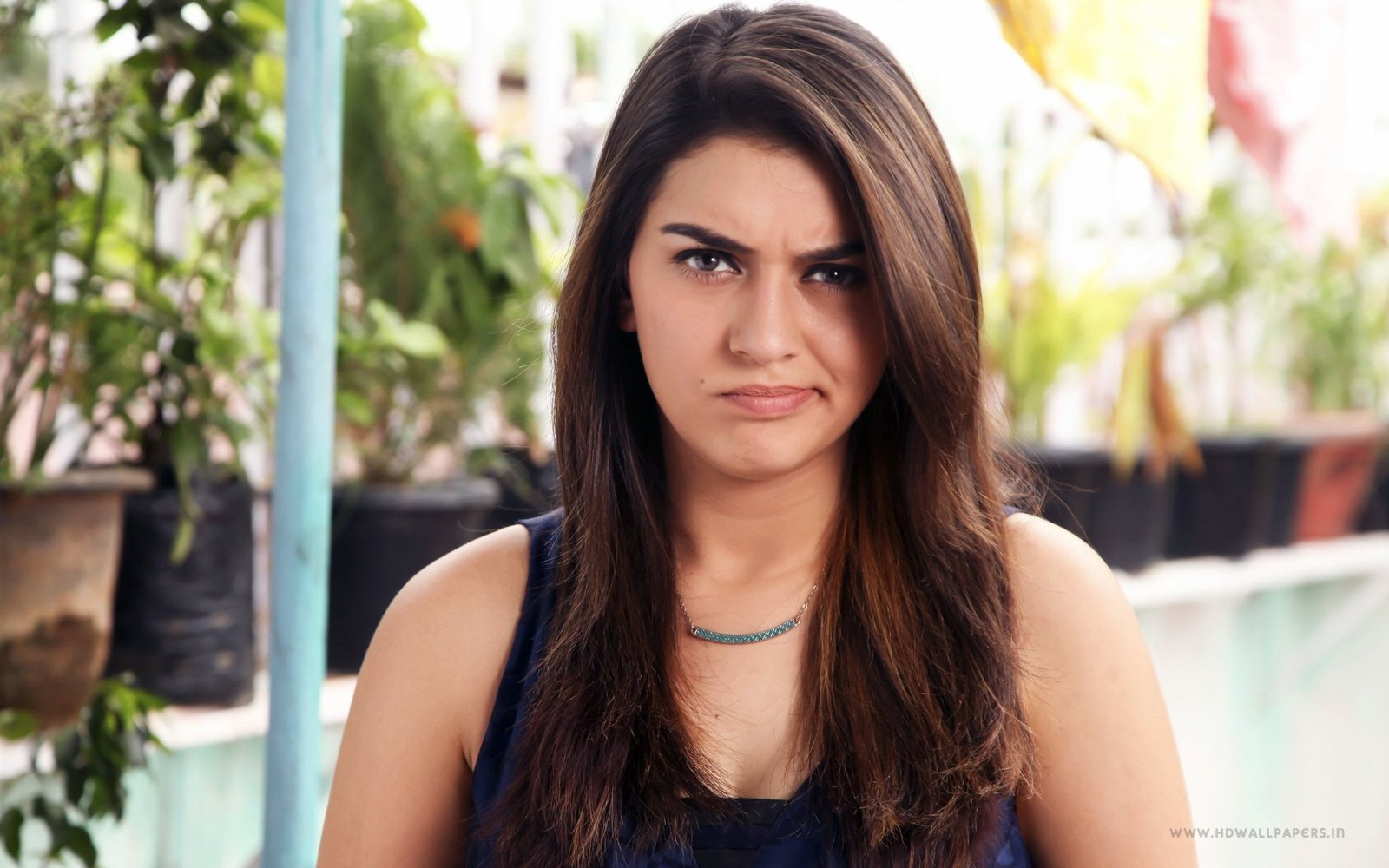 Actresses Hansika Motwani portrait young adult long hair