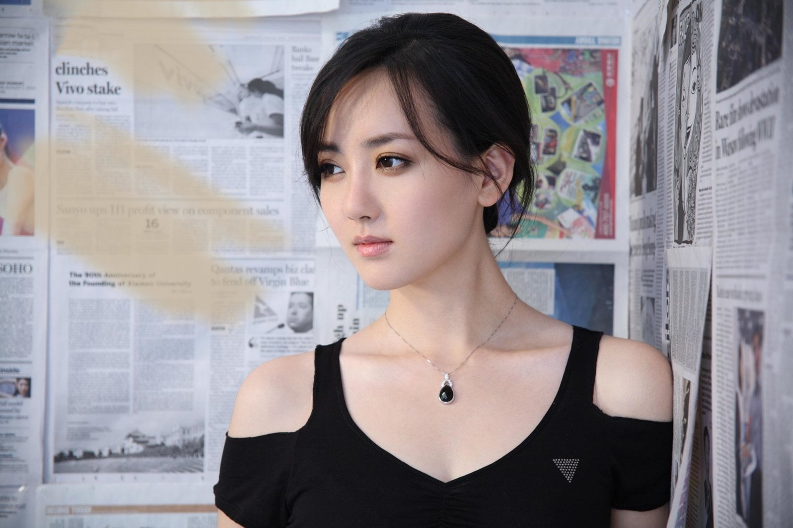 Actresses H Y ng Asian Chinese Girl Woman portrait