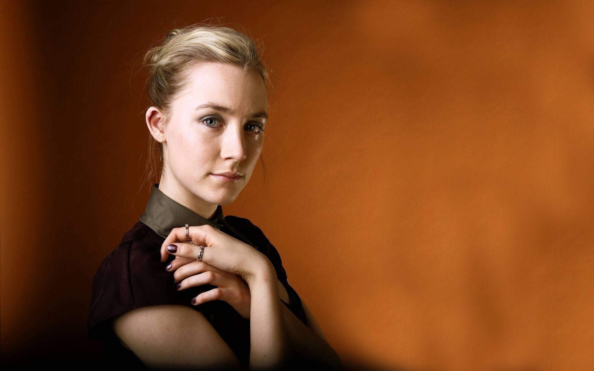 Actresses Saoirse Ronan Blue Eyes