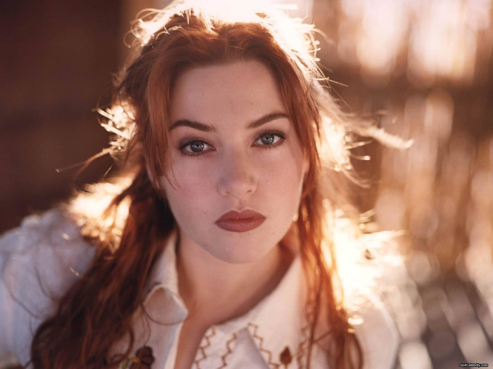 Actresses Kate Winslet portrait headshot one person hair