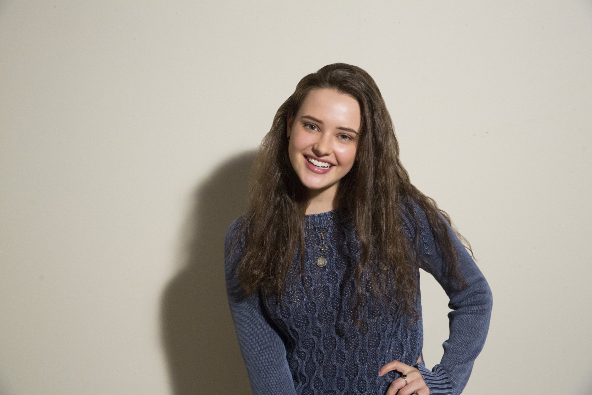 Actresses Katherine Langford Australian Brunette Smile
