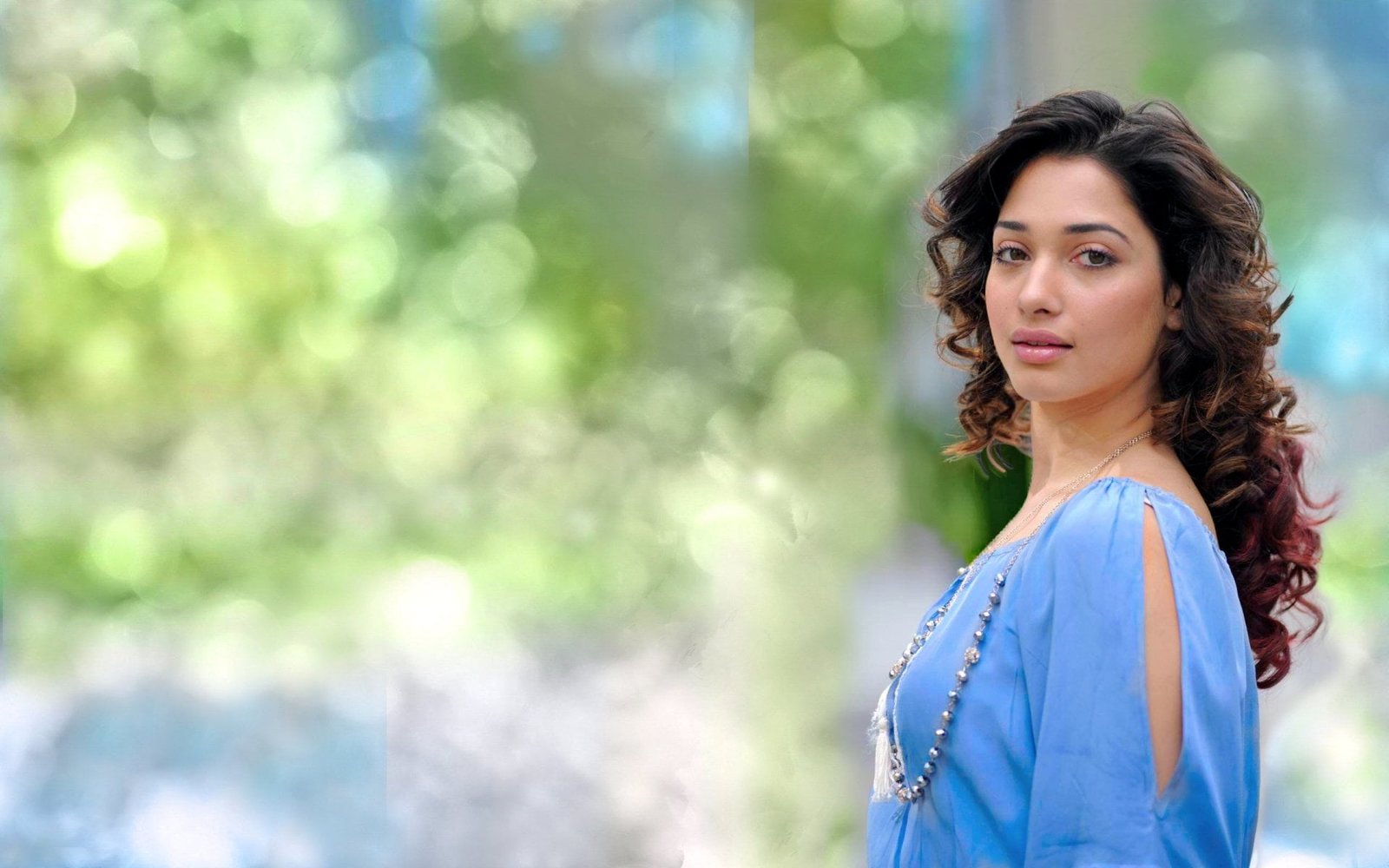 Actresses Tamannaah Bhatia Bokeh Bollywood Brunette portrait 47