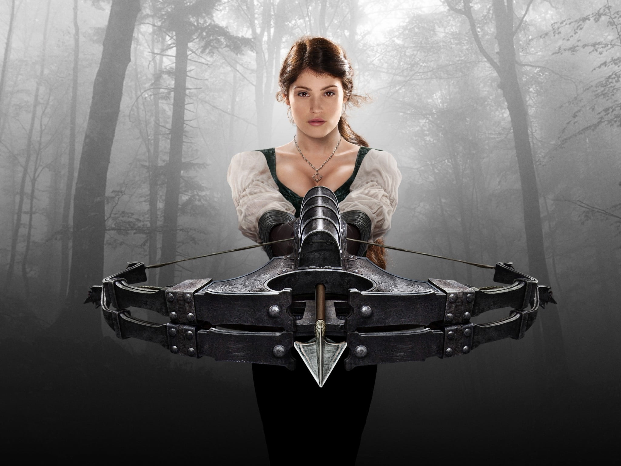 Hansel amp; Gretel Witch Hunters poster fantasy gemma Arterton 2k