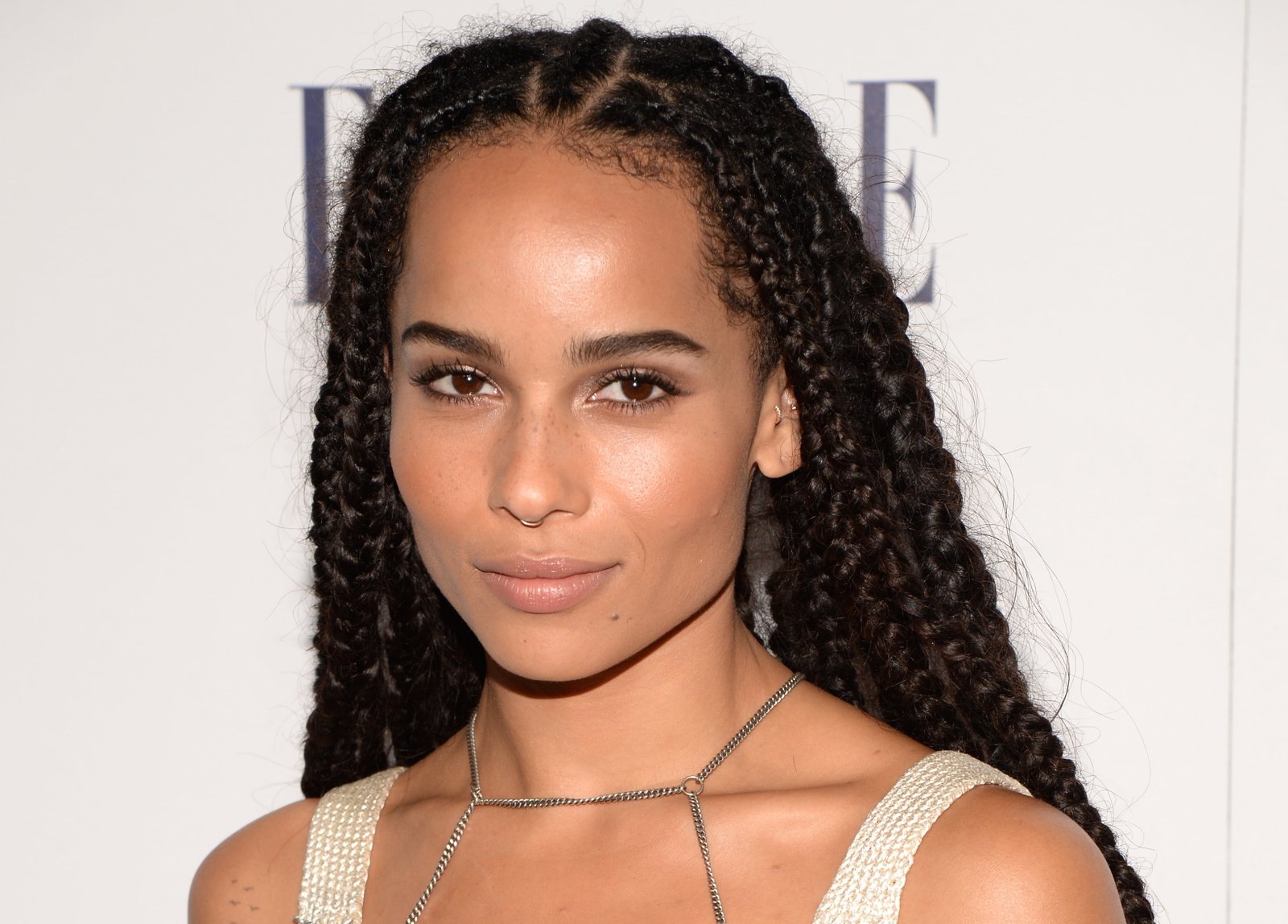 Actresses Zoe Kravitz American Black Hair Brown Eyes Face 2k