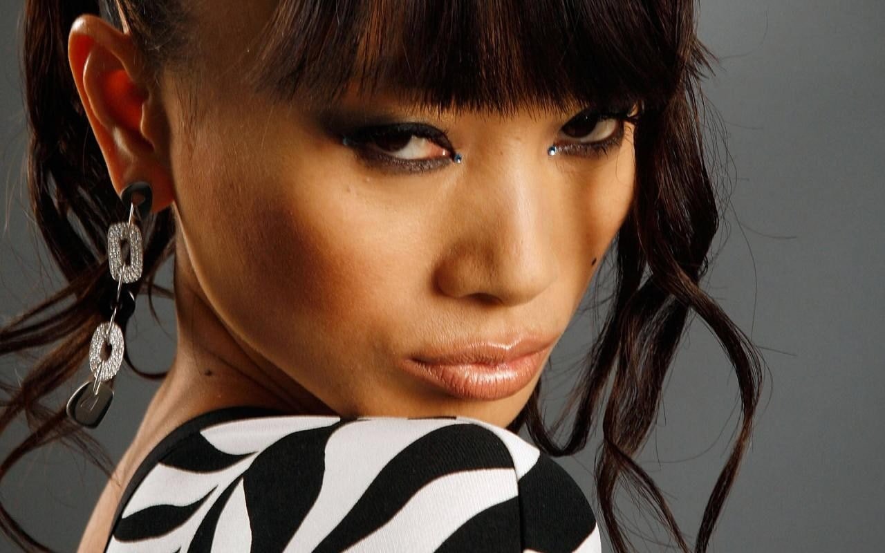 Bai Ling Woman Actress Brunette Portrait