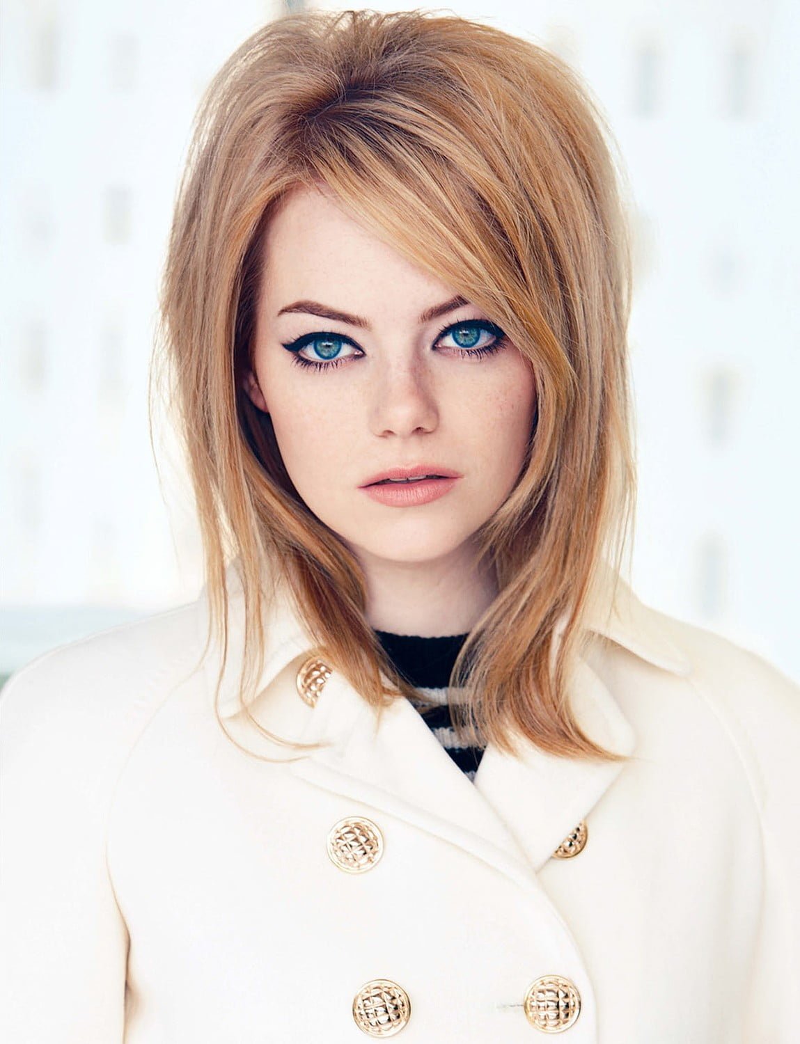 Emma Stone women portrait actress celebrity face one person