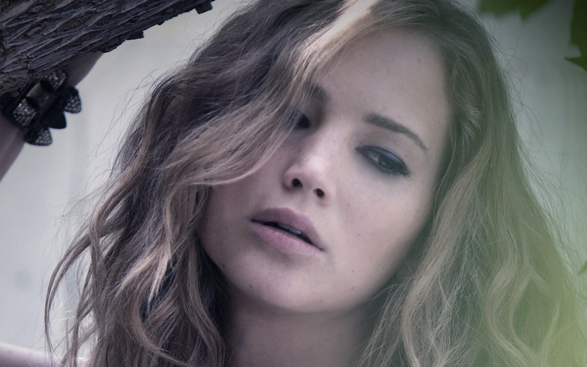 Jennifer Lawrence blondes women actresses portraits jennifer lawrence