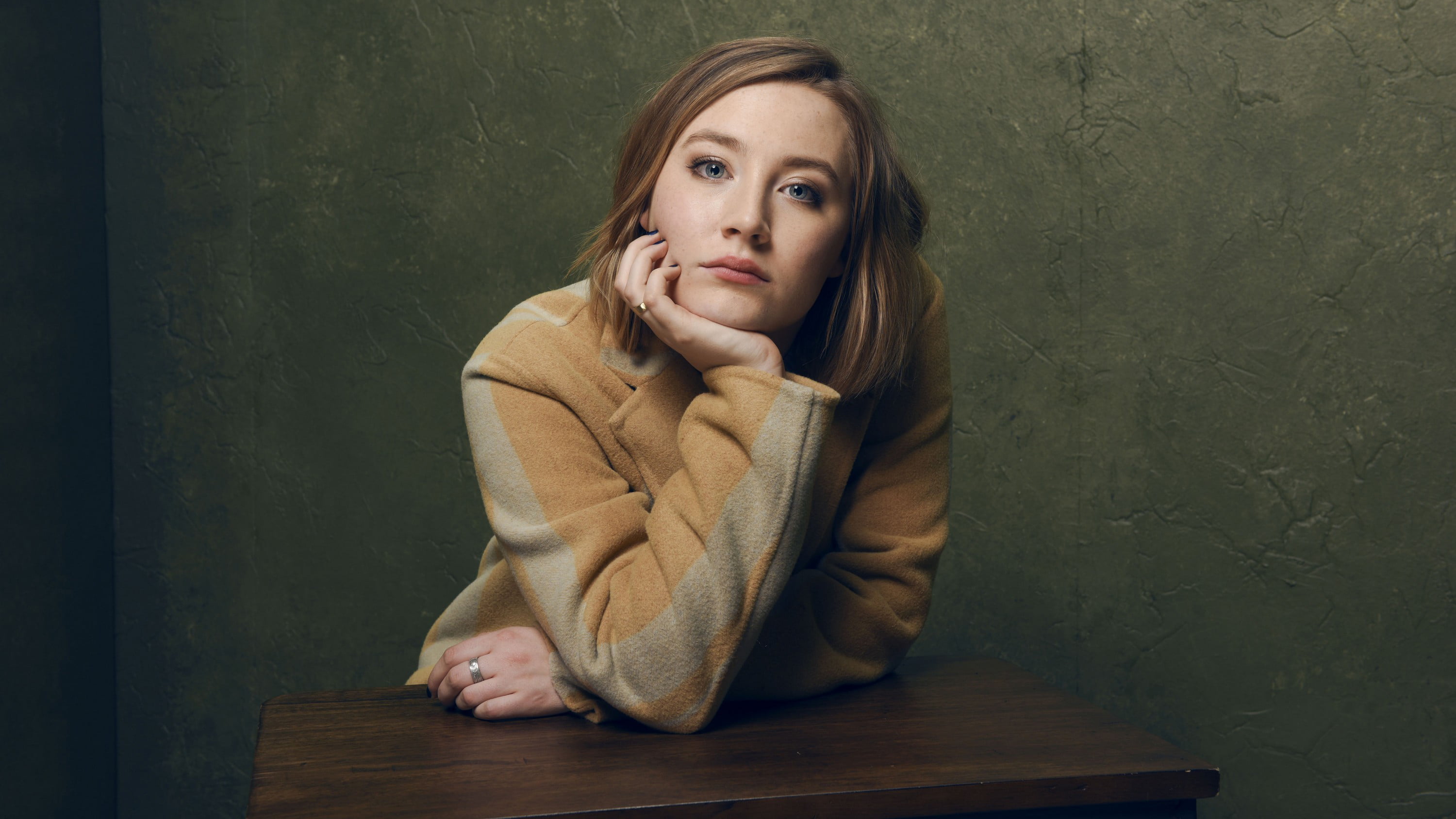 Saoirse Ronan actress women blue eyes one person young adult 2k