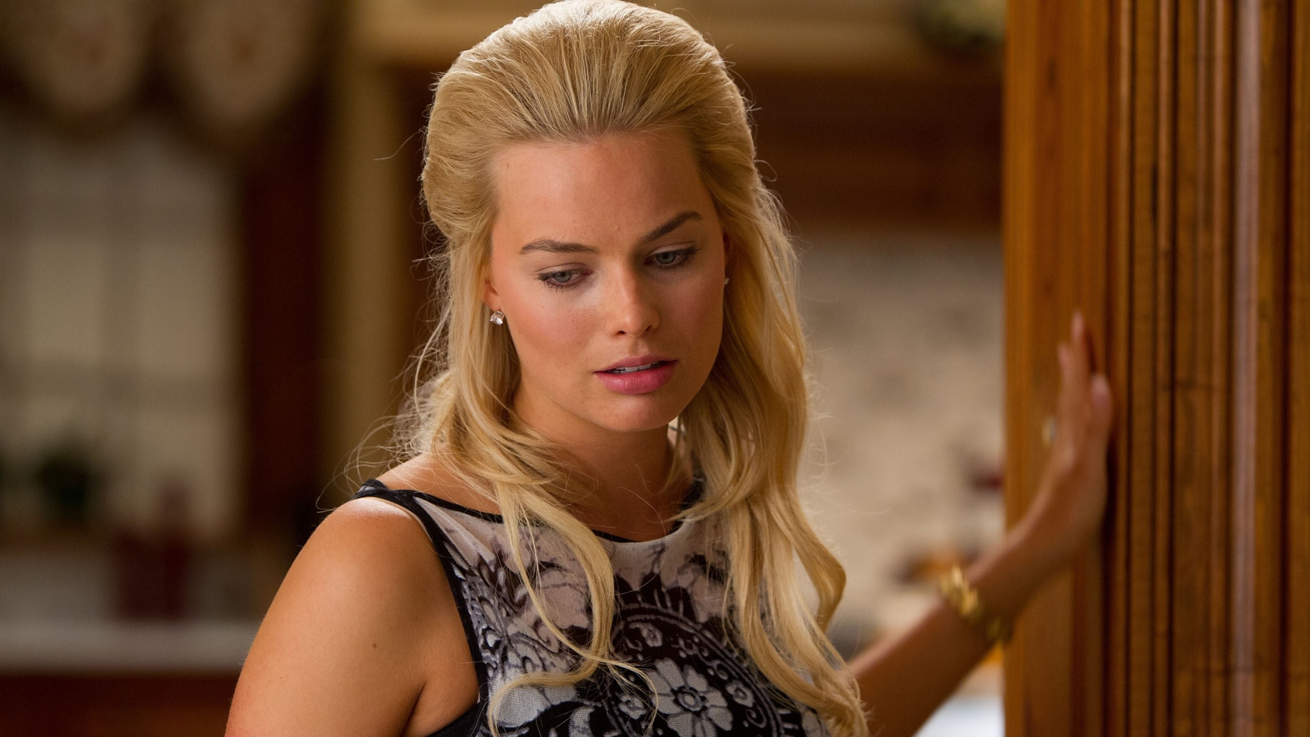 women actress blonde long hair Margot Robbie movies The Wolf of Wall Street 2k