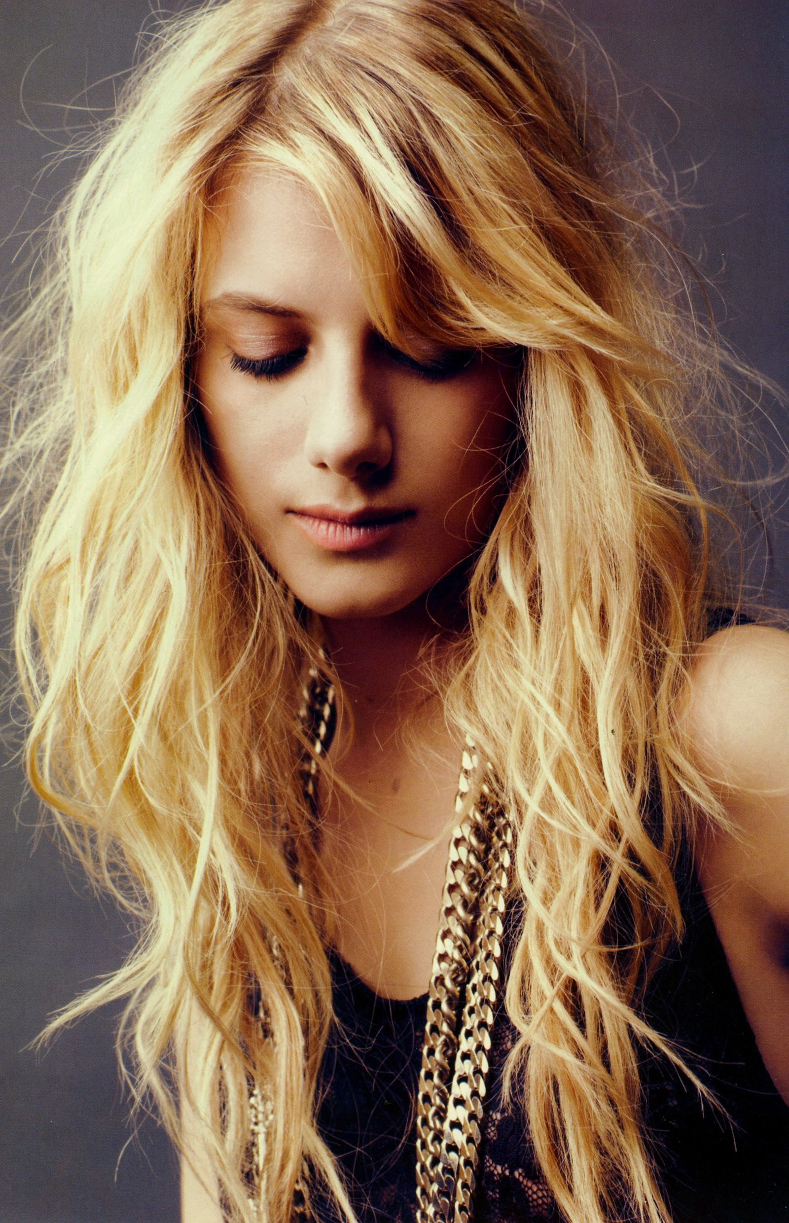 women actress M lanie Laurent blonde French hair blond
