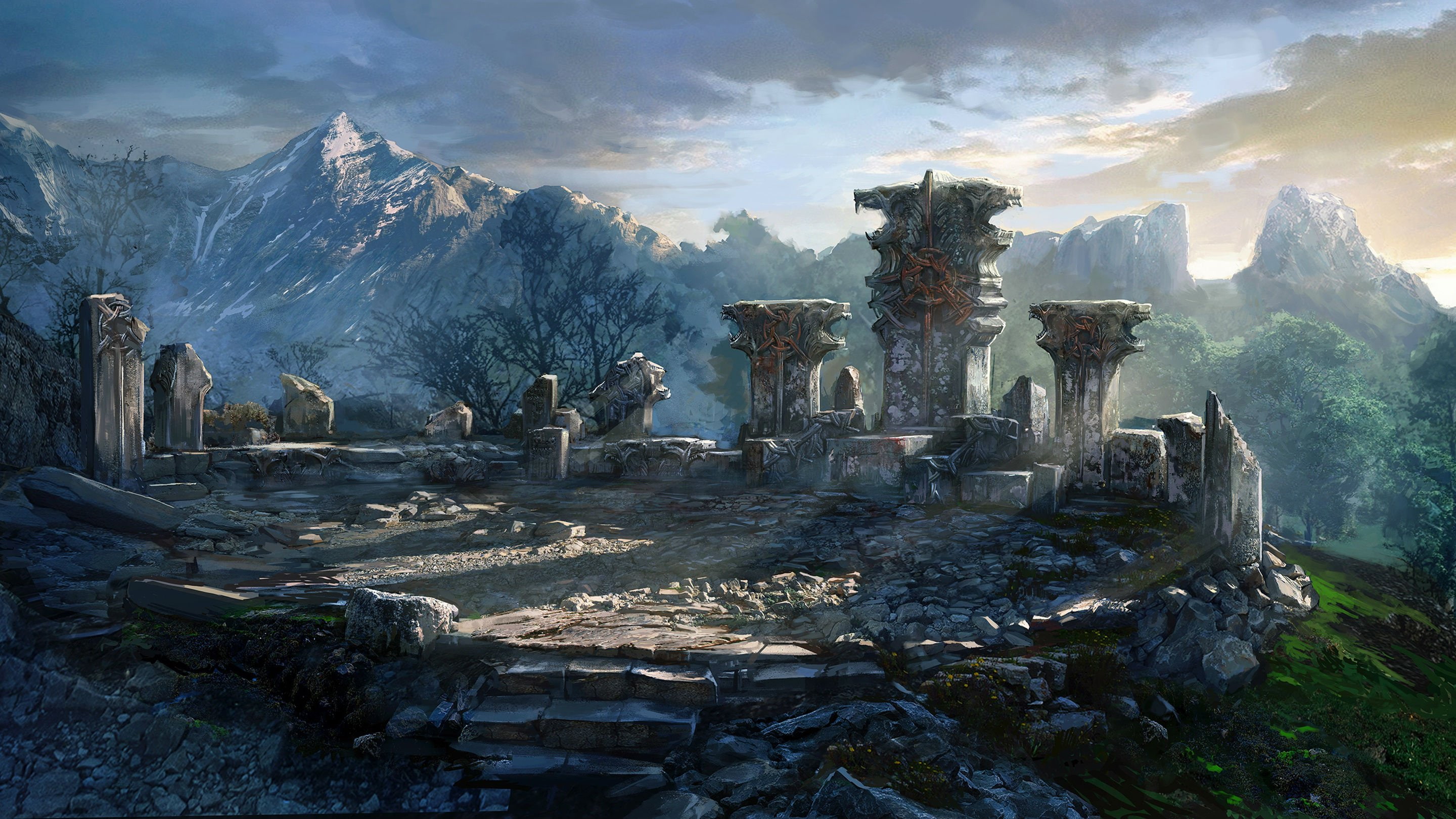 3 action Dark fantasy Fighting Hunt warrior wild Witcher 2k