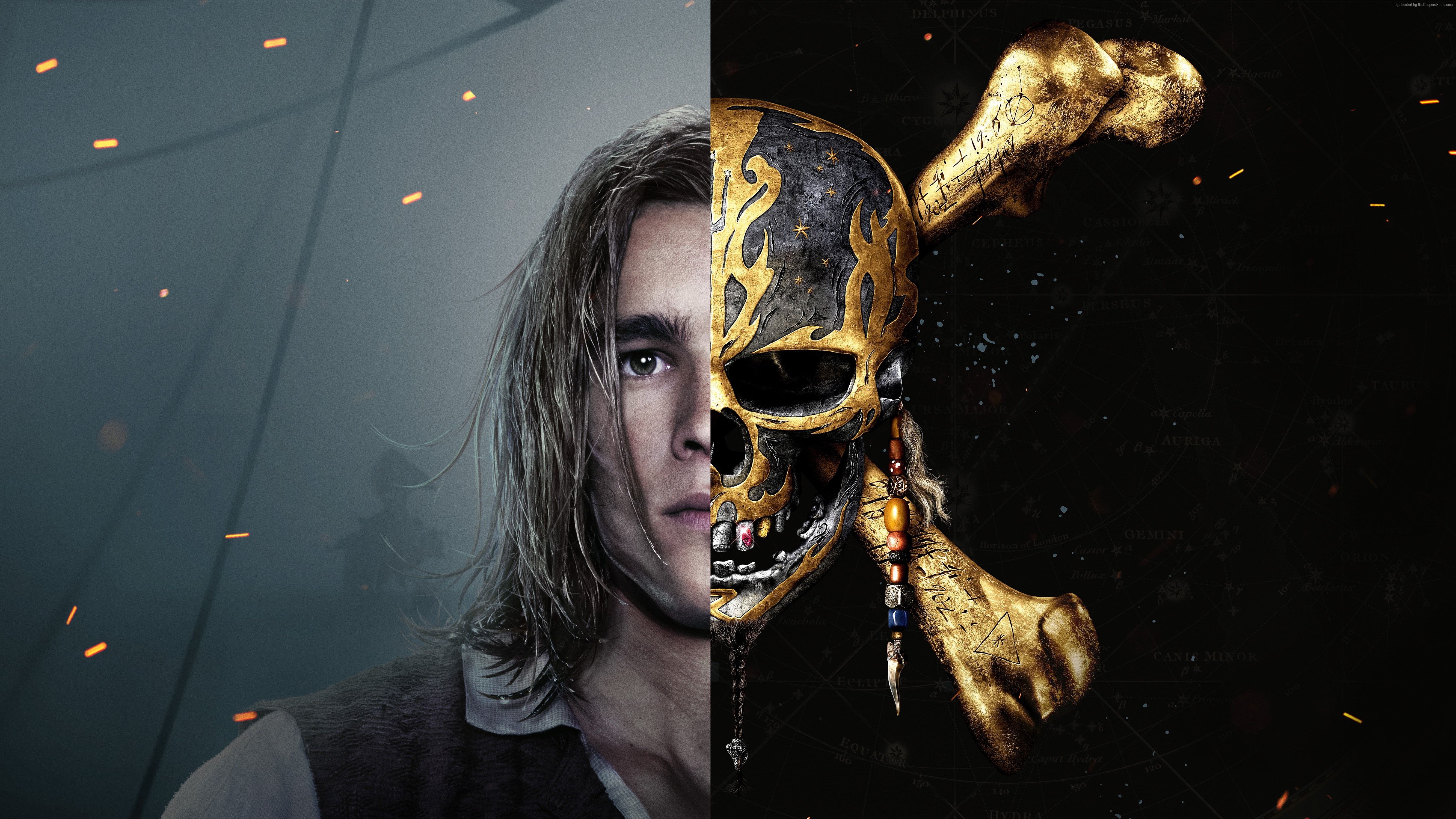 Pirates of the Caribbean Dead Men Tell No Tales Henry Turner 2k 4k 5k