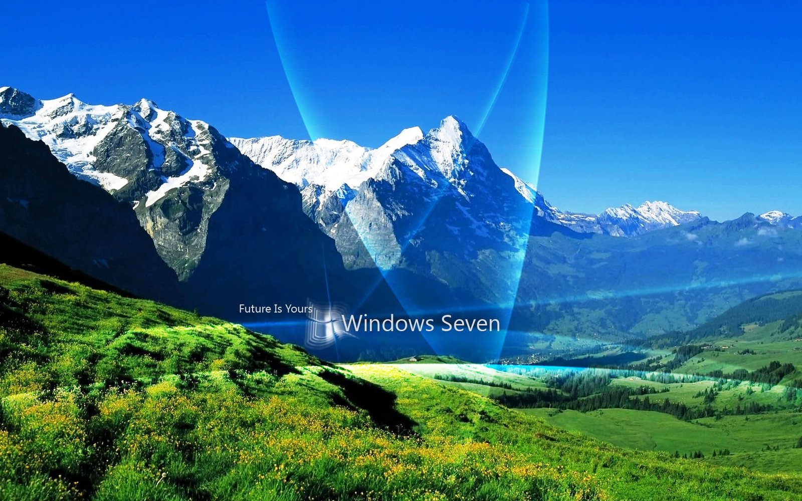 7 blue Wallpaper 87 Windows Nature Mountains HD Art Green 2k